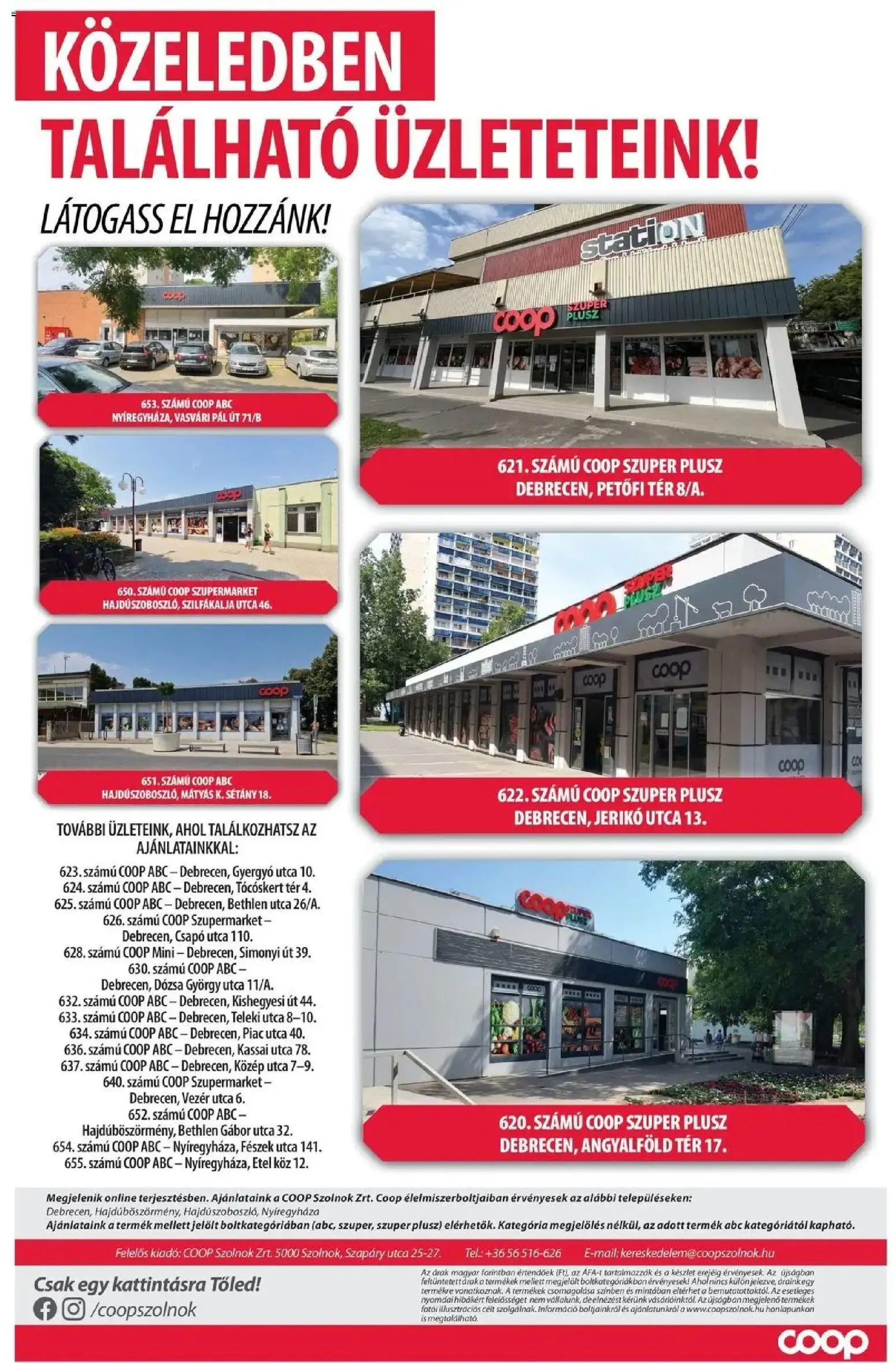 COOP Szolnok akciós ujság - amely érvényes a következő dátumtól: 2026.10.15. | Oldal: 9