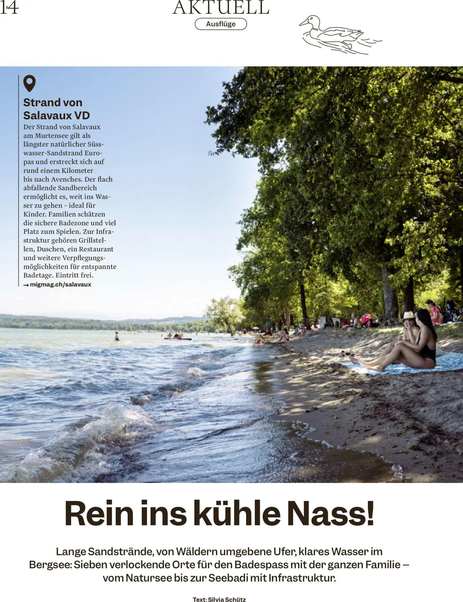 Migros aktionen Magazin – gültig ab 01.07.2026 | Seite: 14 | Produkte: Wasser