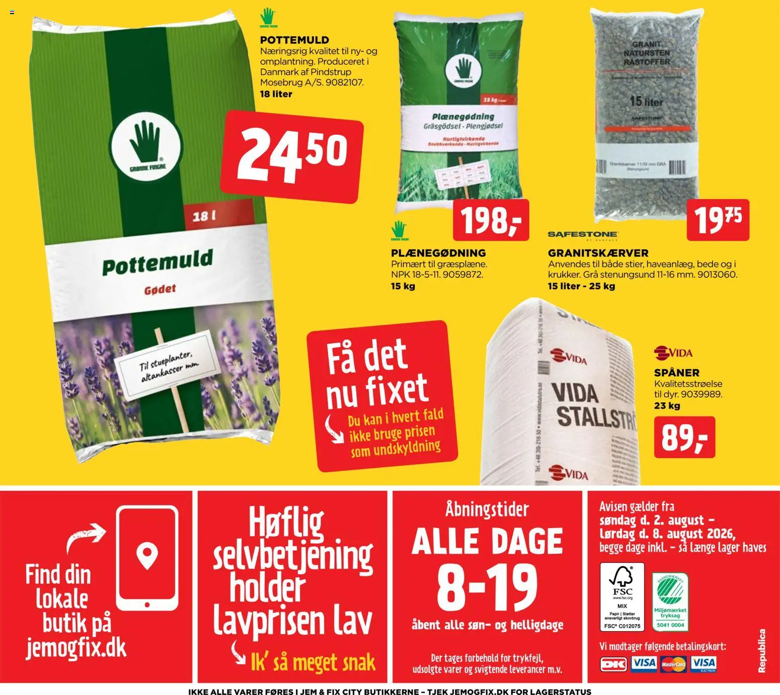 Jem & fix tilbudsavis – gyldig fra 02/08/2026 | Side: 24 | Produkter: Søm