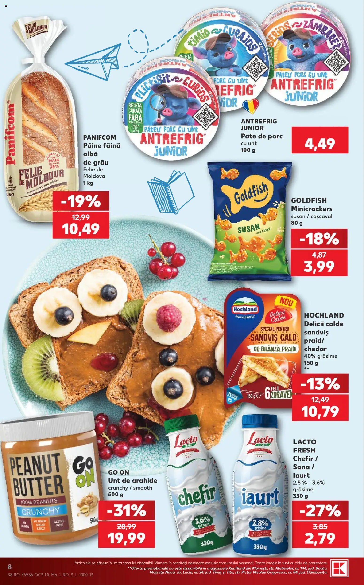 Noul catalog Kaufland – valabil de la 02.09.2026 | Pagină: 8 | Produse: Alba, Cașcaval, Brânză, Hochland