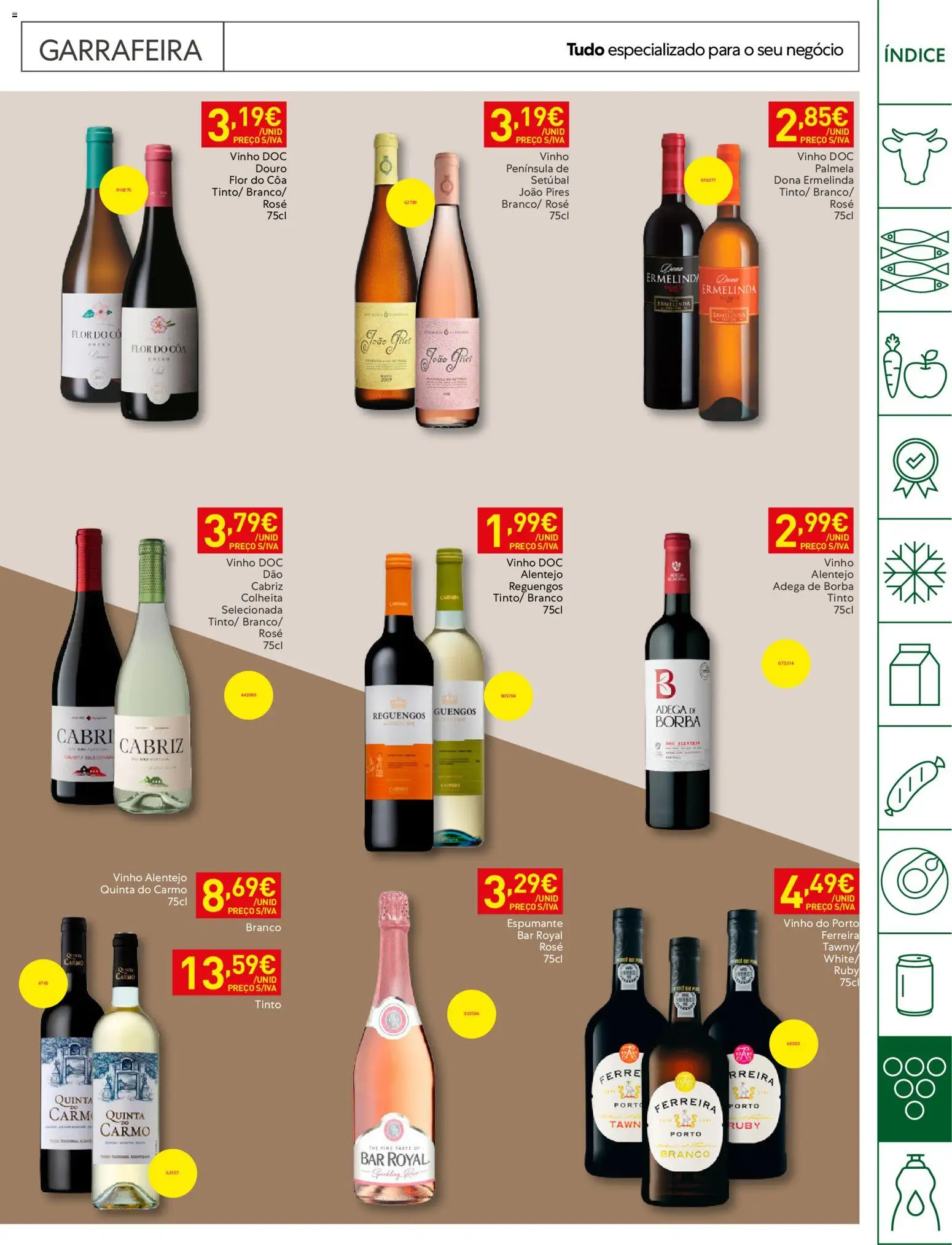 Recheio Horeca Madeira │ válido de 08/09/2026 | Página: 27 | Produtos: Espumante, Vinho do Porto, Vinho