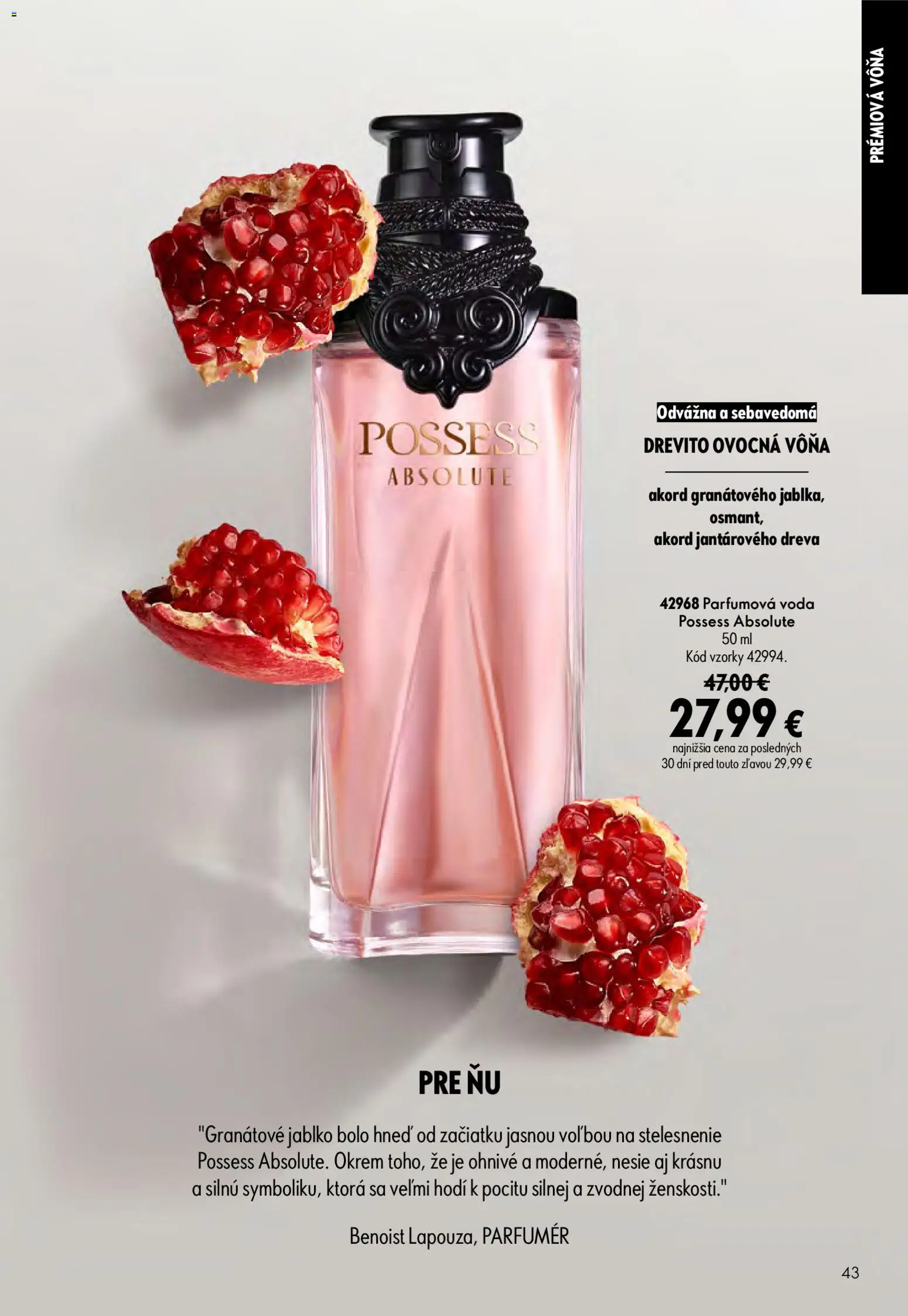 Nové Oriflame akcie – leták je platný od 17.06.2026 | Strana: 43 | Produkty: Voda