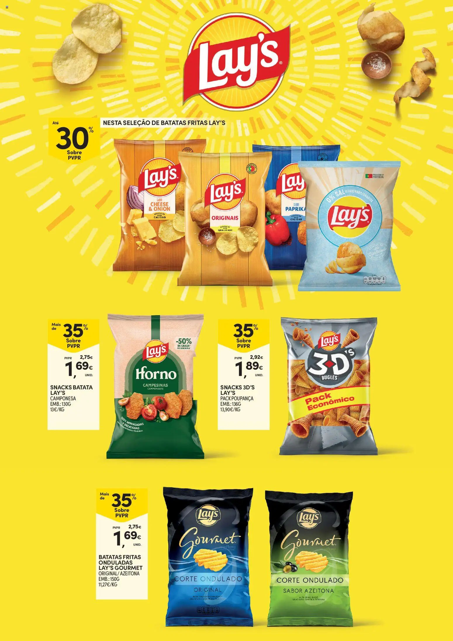 Continente Açores Matutano e Coca cola │ válido de 11/08/2026 | Página: 3 | Produtos: Batata, Sal, Snacks, Batatas fritas