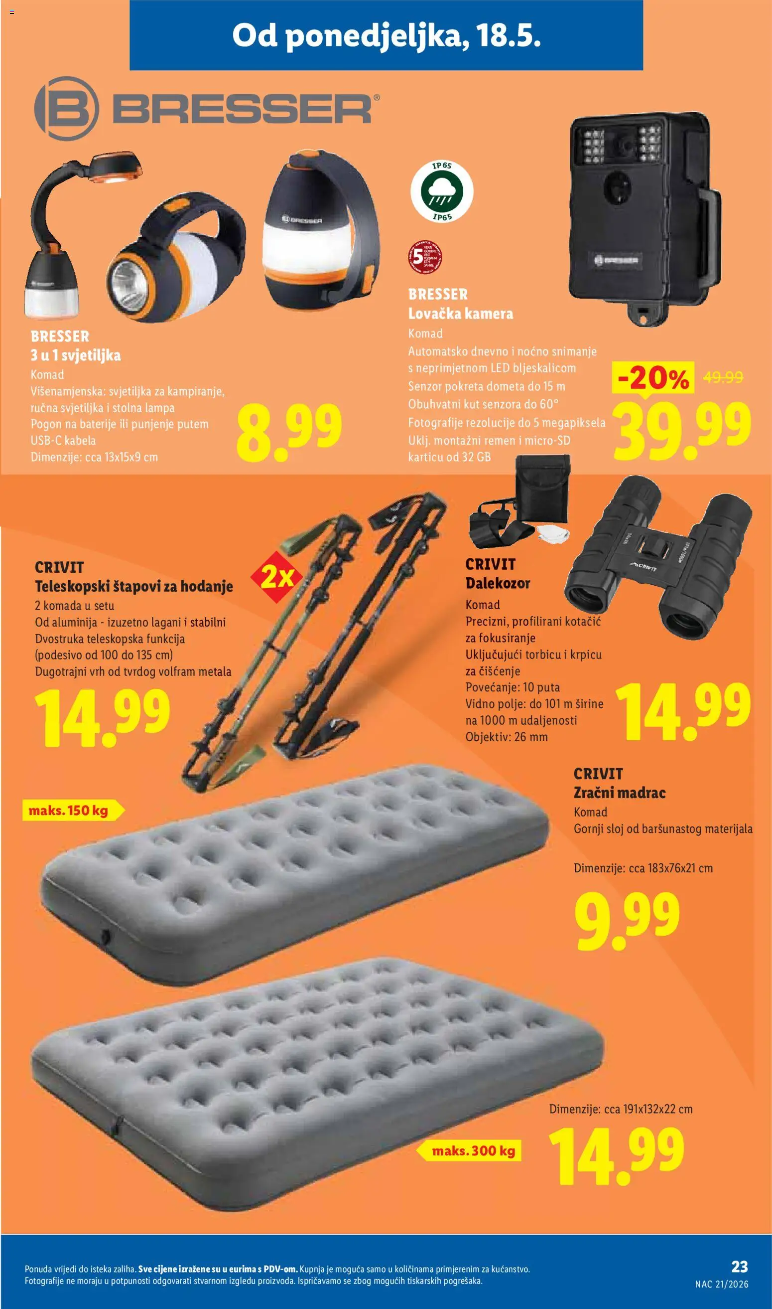Lidl katalog | vrijedi od 18.05.2026 | Stranica: 23