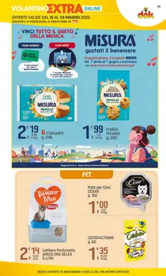 Anteprima del volantino DOK volantino valido a partire dal 15.05.2026 | Pagina: 30 | Prodotti: Uova, Biscotti, Latte, Croissant