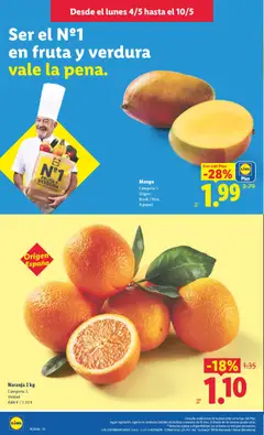 Vista previa Mango, Categoría: I. Origen: Brasil / Perú. A granel. válido desde el 04.05.2026 | Página: 2