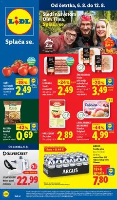 Lidl katalog akcije – veljaven od 06.08.2026