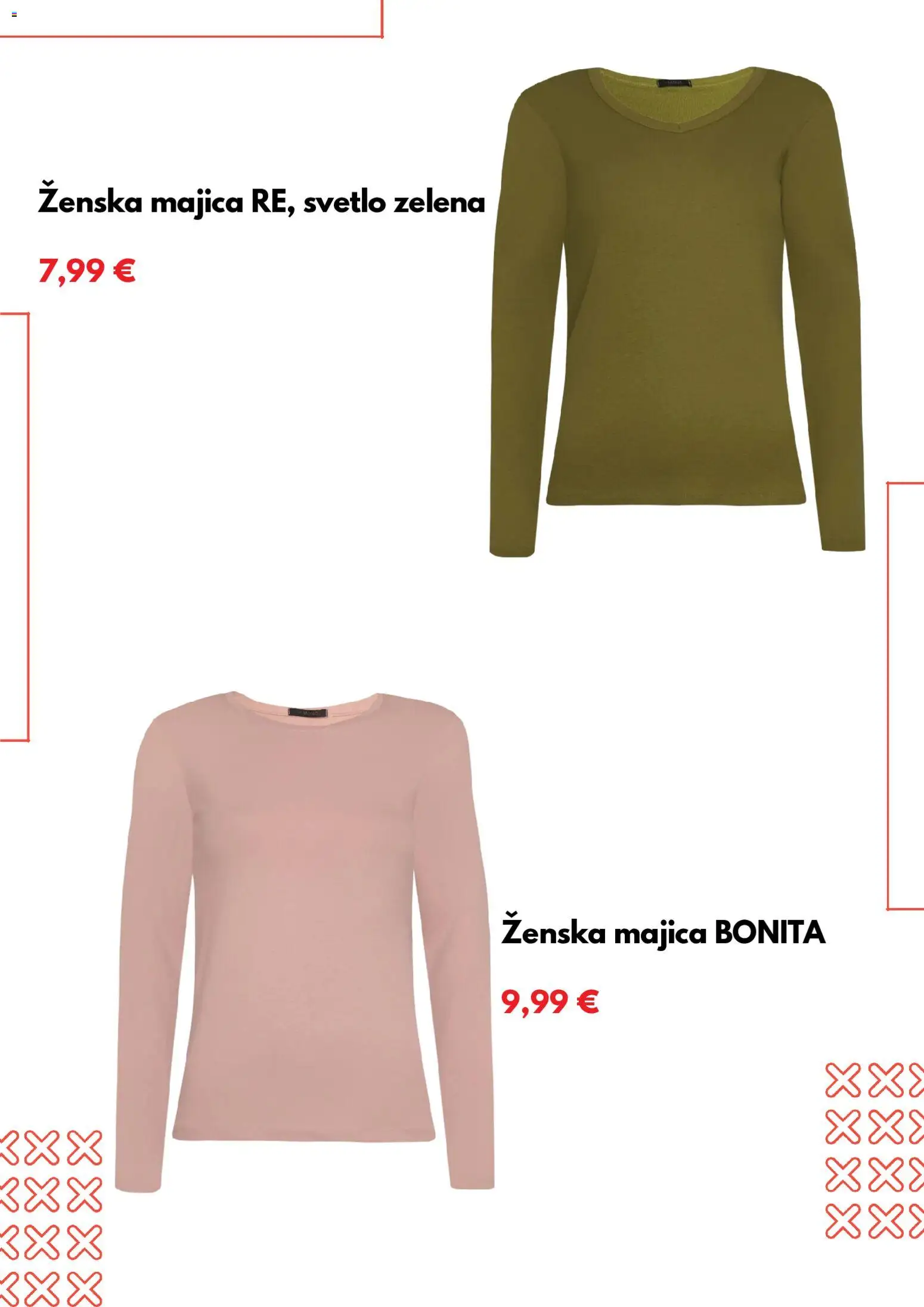 Novi Mana katalog ponudbe – veljaven od 31.08.2026 | Stran: 5 | Izdelki: Majica, Zelena