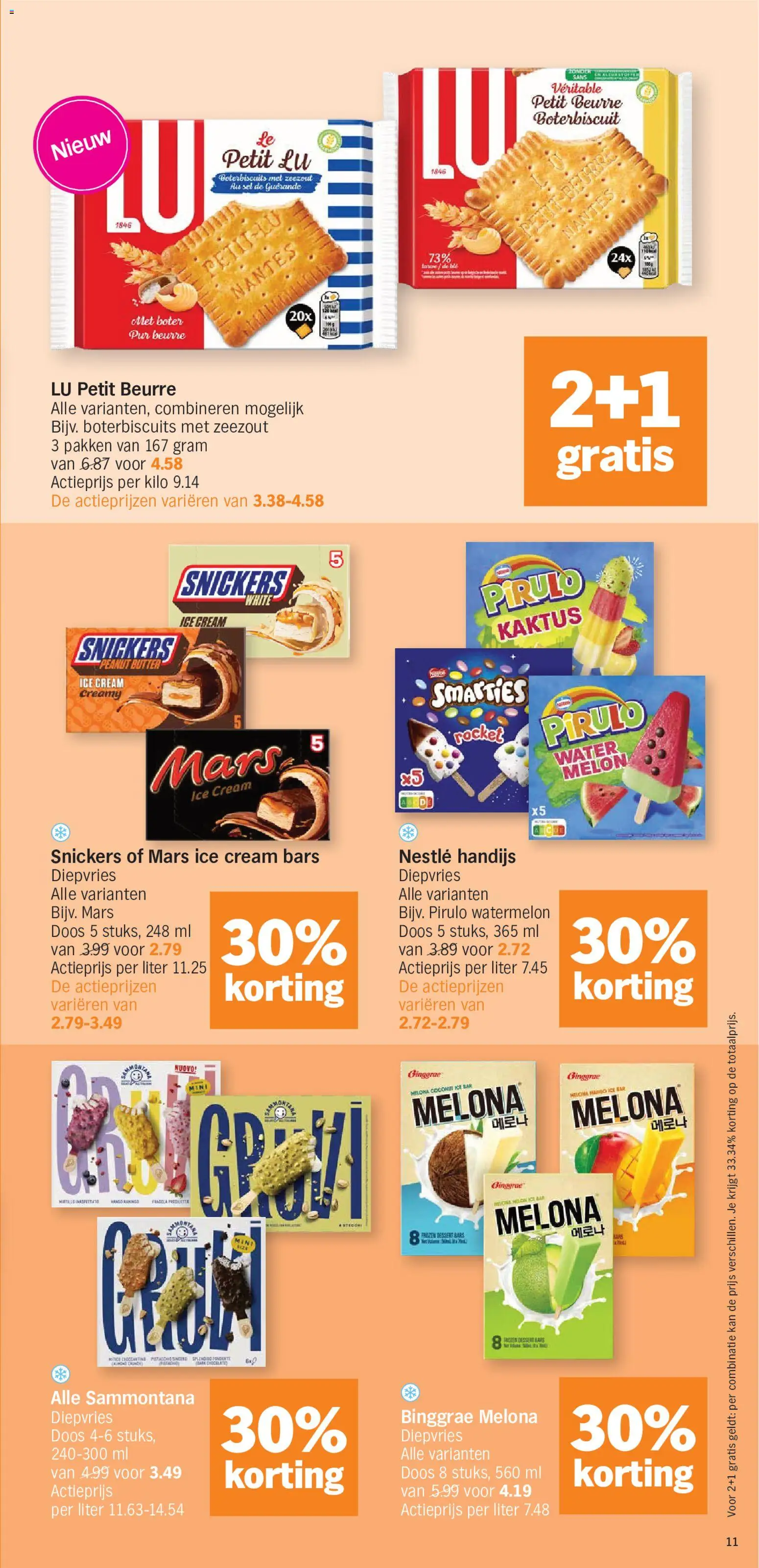 {H1} | Pagina: 11 | Producten: Mars, Zeezout, Snickers, Rooibos tea
