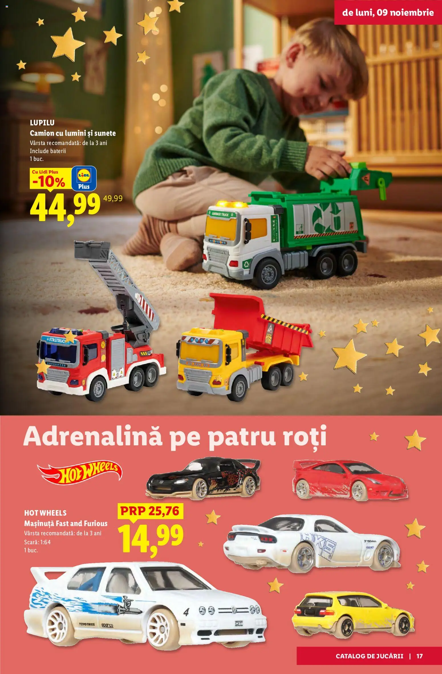 Noul catalog Lidl – valabil de la 02.11.2026 | Pagină: 17 | Produse: Scară, Baterii, Lumini, Plus