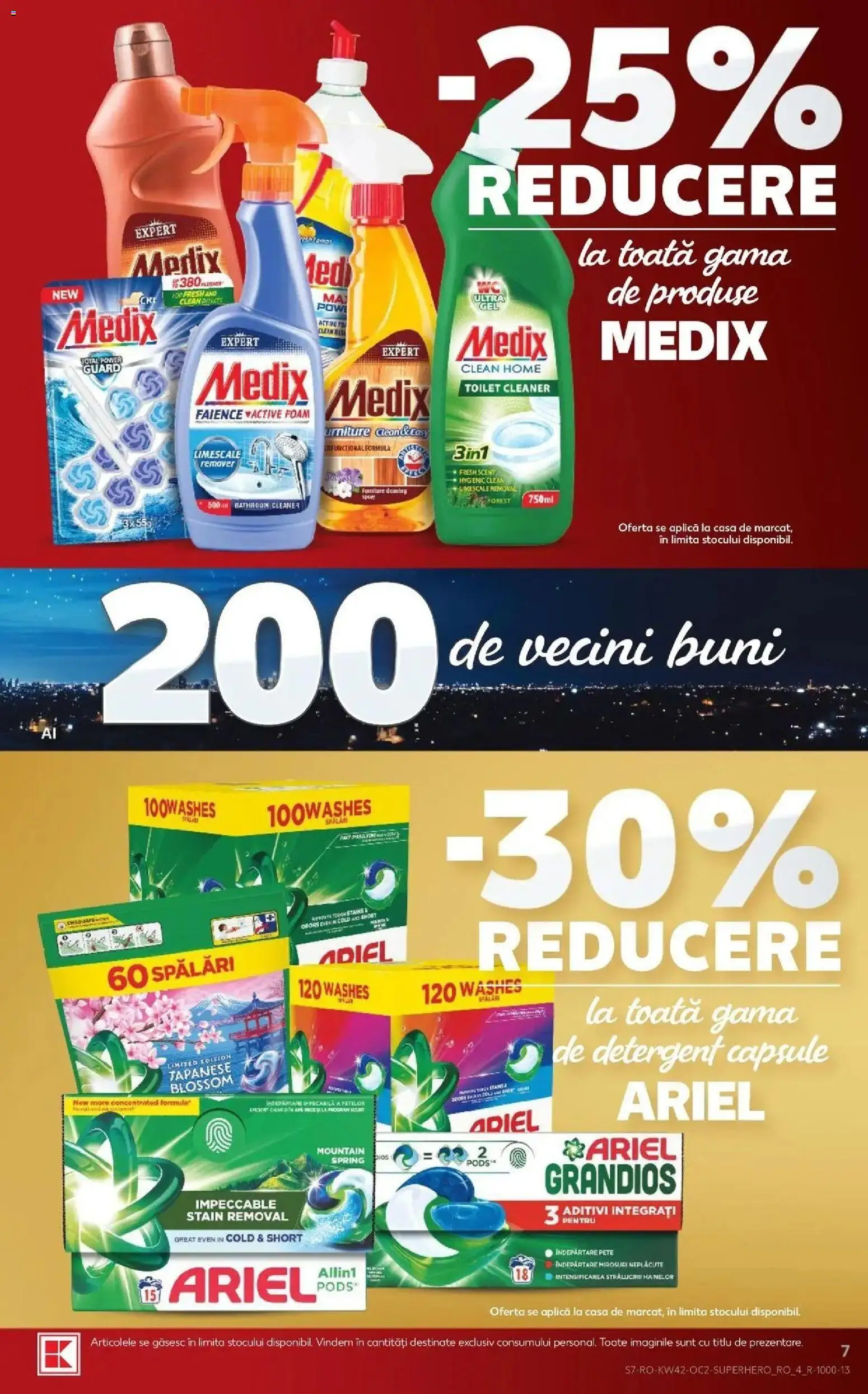 Kaufland Iași 14.10.2026 - Revista si Oferta | Pagină: 7 | Produse: Aplică, Detergent Capsule, Active, Detergent