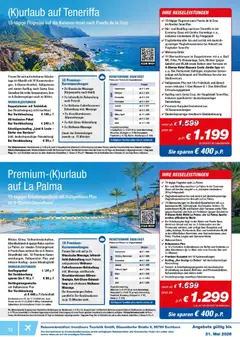 Norma Reisen ab 01.05.2026 gültig | Seite: 12 | Produkte: Bier, Wasser, Föhn, Wein