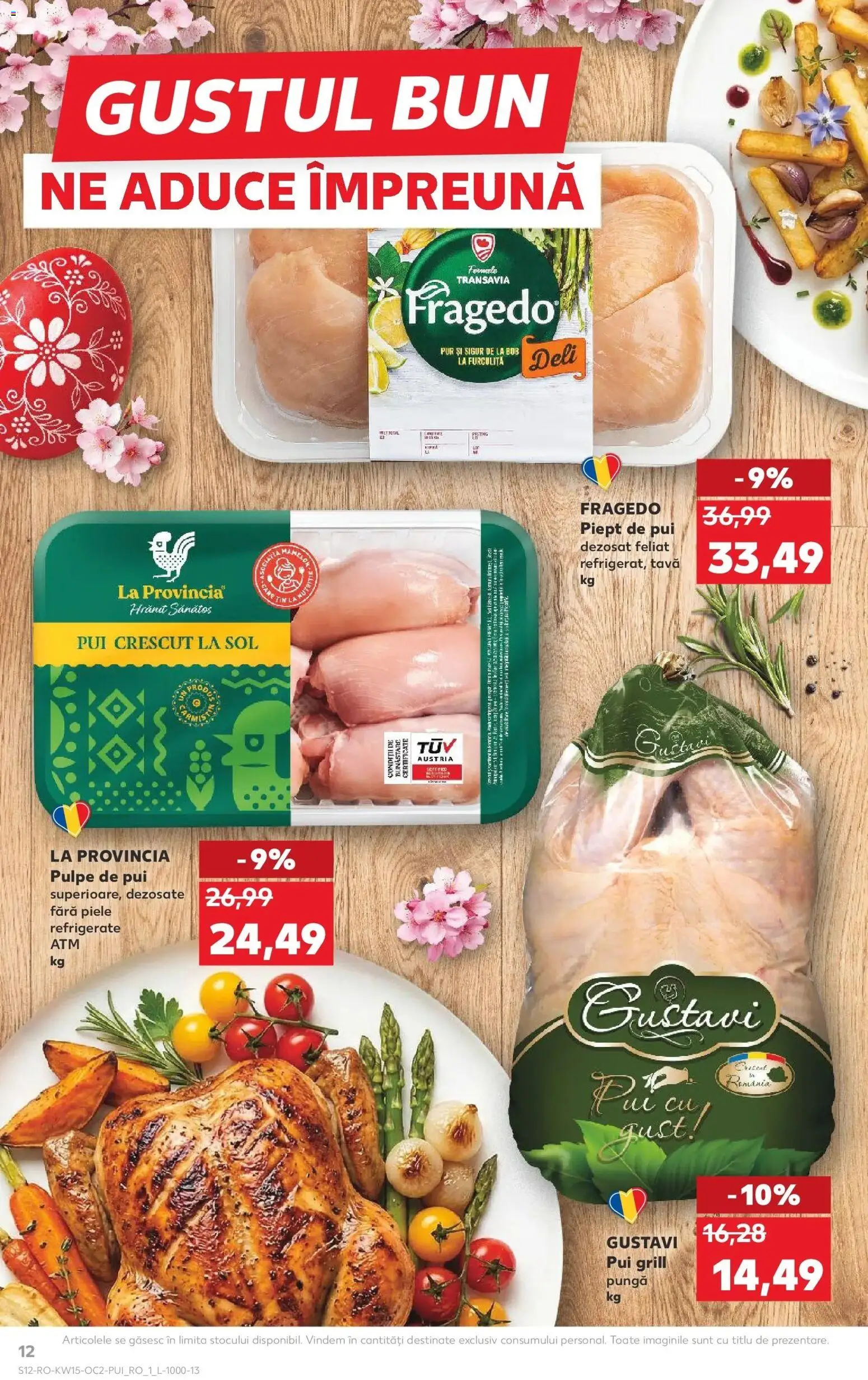 Noul catalog Kaufland – valabil de la 08.04.2026 | Pagină: 12 | Produse: Pungă, Grill, Hacıyatmaz Kedi Oyuncağı