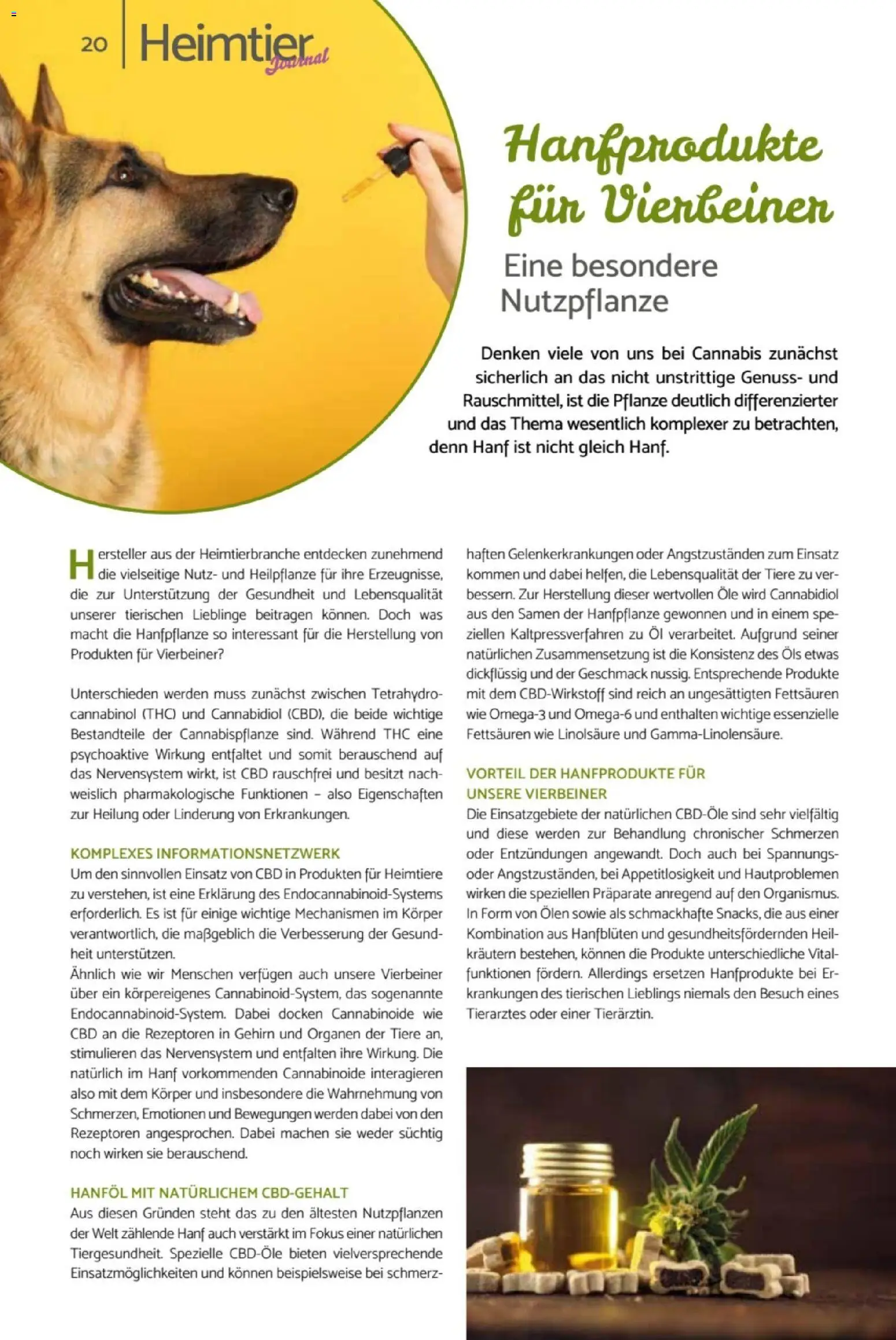zookauf Heimtier Journal – gültig ab 01.06.2026 | Seite: 20 | Produkte: Öl