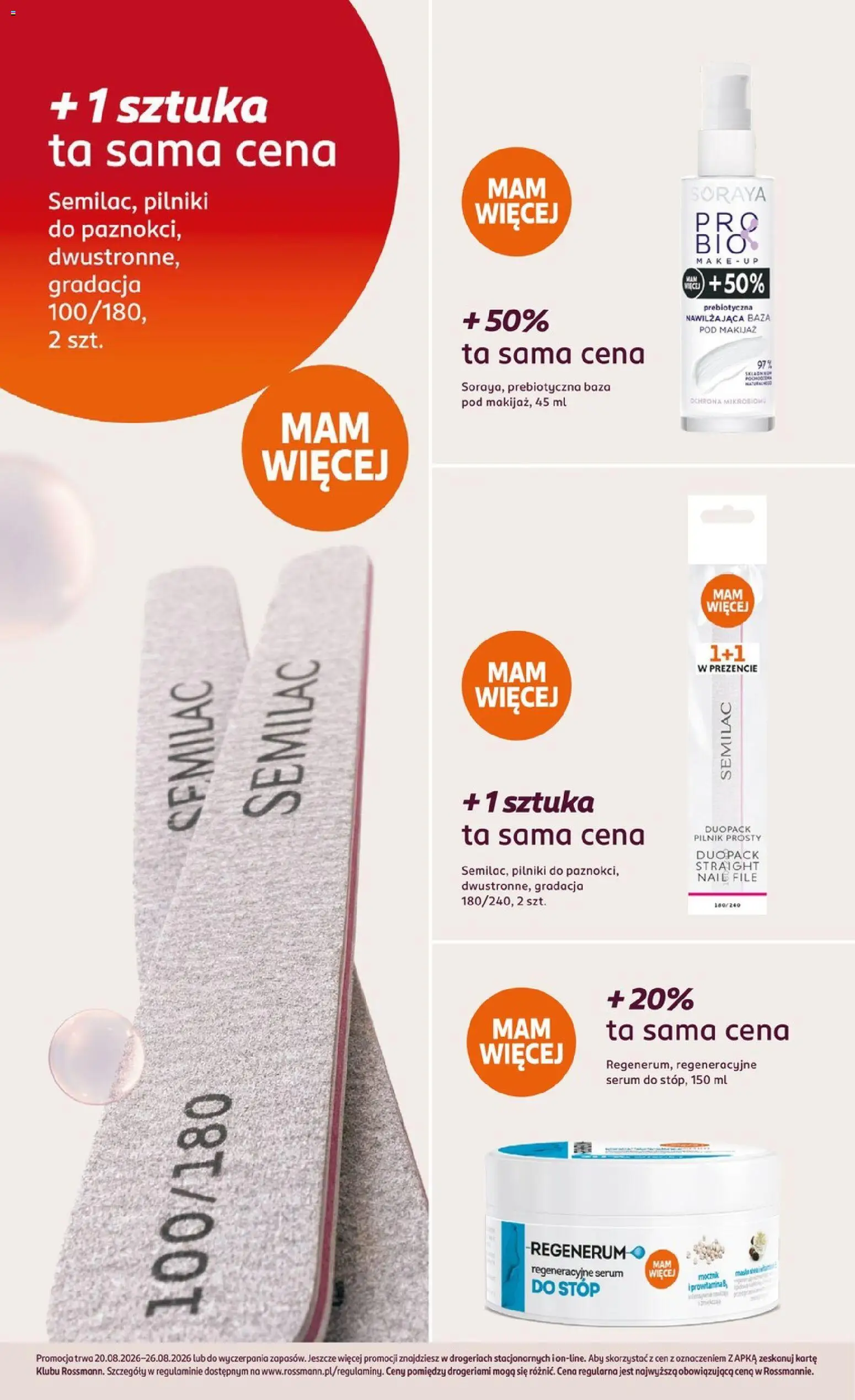 Rossmann gazetka od 20.08.2026 | Strona: 9 | Produkty: Makijaż