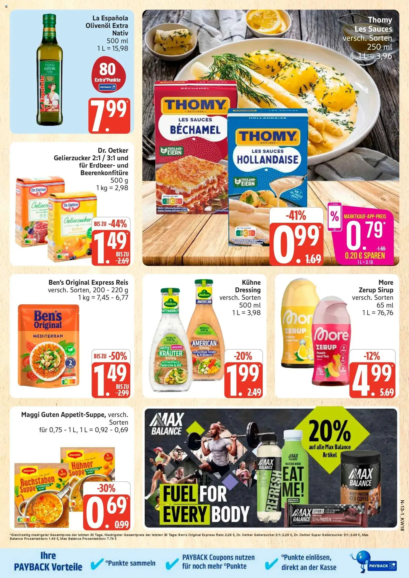 Marktkauf Prospekt Neuenkirchen	 – gültig ab 27.04.2026 | Seite: 13 | Produkte: Olivenol, Dressing, Sirup, Reis