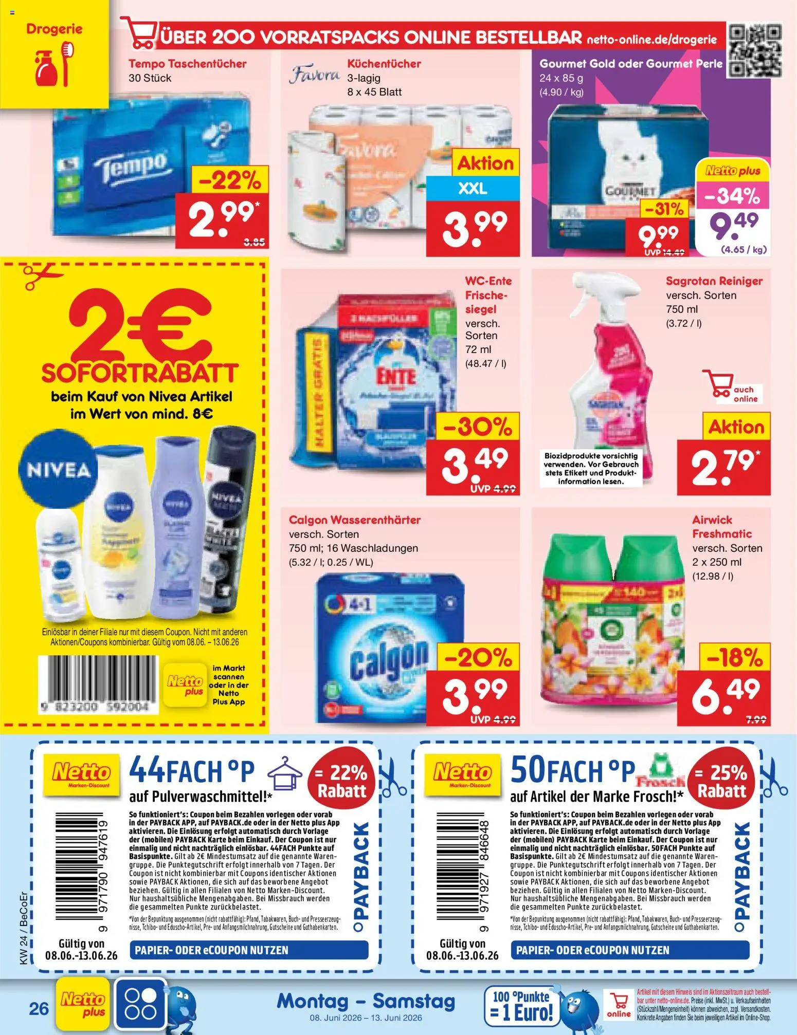 Netto Marken-Discount Prospekt – gültig ab 08.06.2026 | Seite: 44