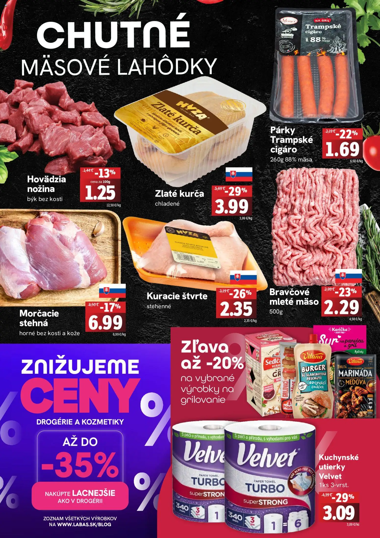 Nové Fresh akcie – leták je platný od 21.05.2026 | Strana: 2 | Produkty: Gril, Omáčka, Kurča