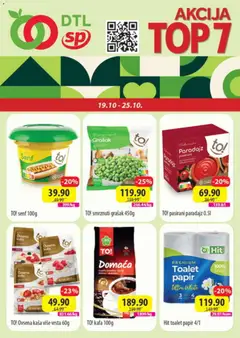 Senta Promet katalog Top 7 - pregled Senta Promet kataloga - važi od 19.10.2026