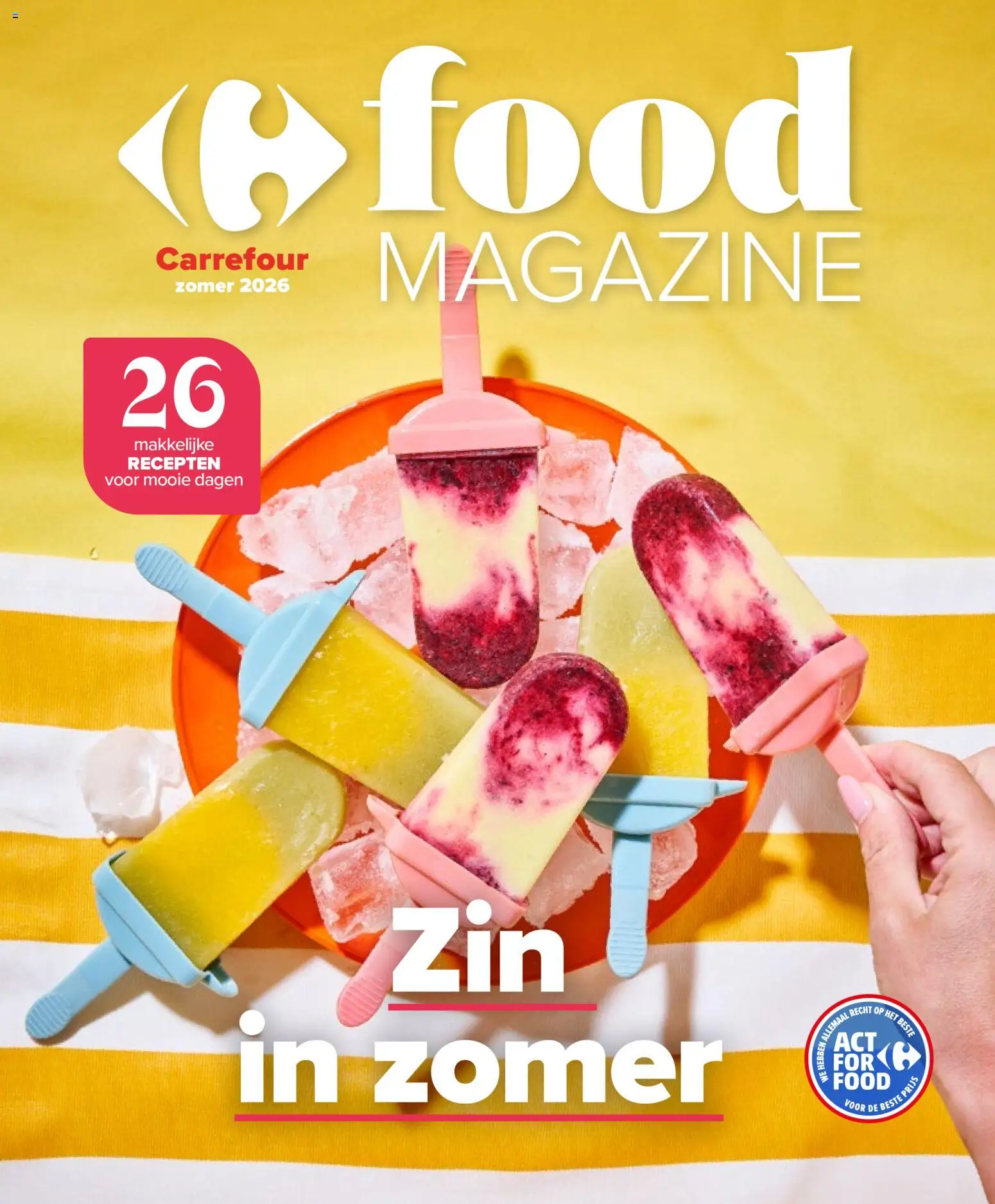 Carrefour Magazine Zomer (16/07/2026 t/m 05/09/2026) catalogue cover