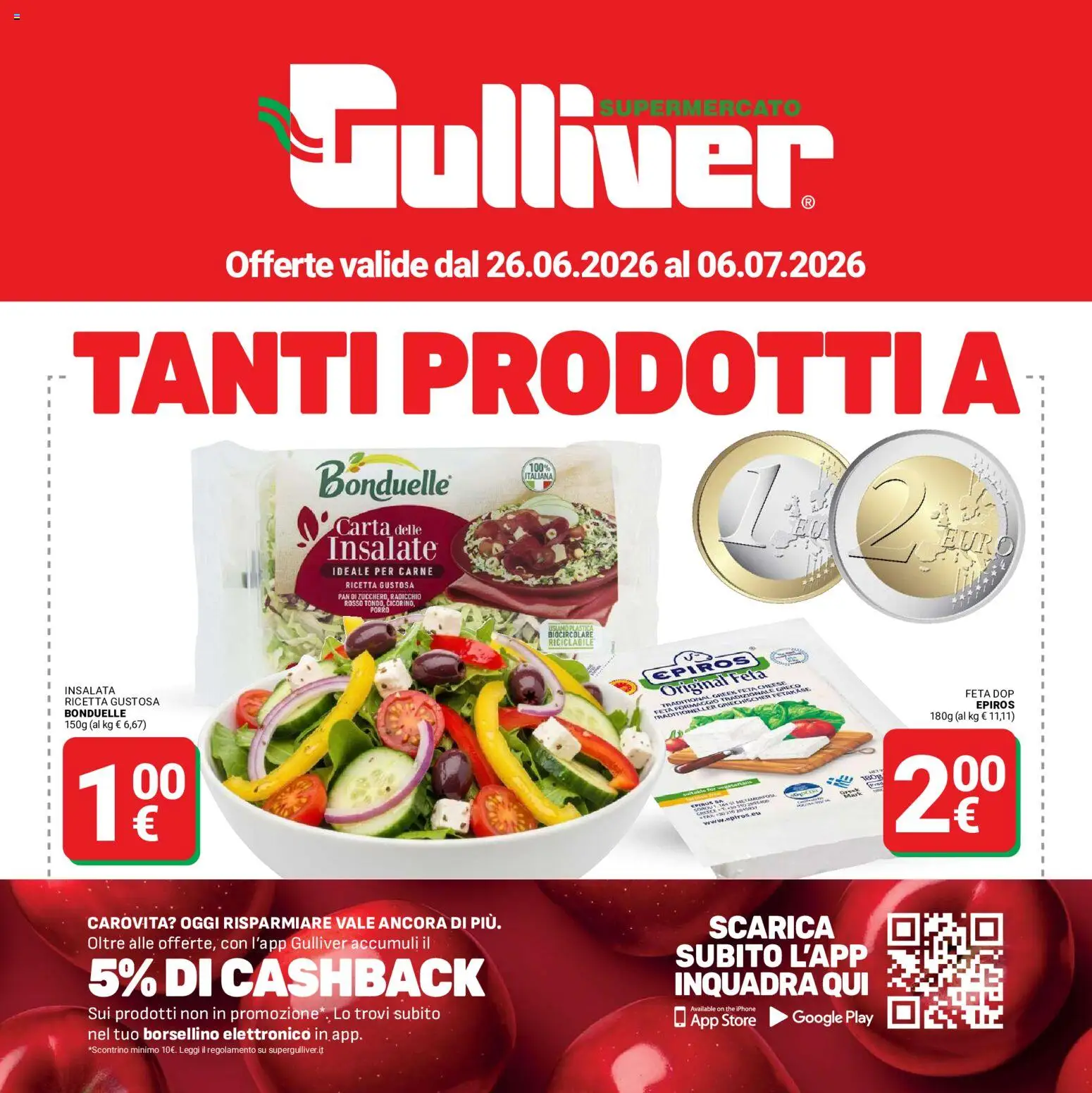 Volantino Gulliver del 26/06/2026 | Pagina: 1