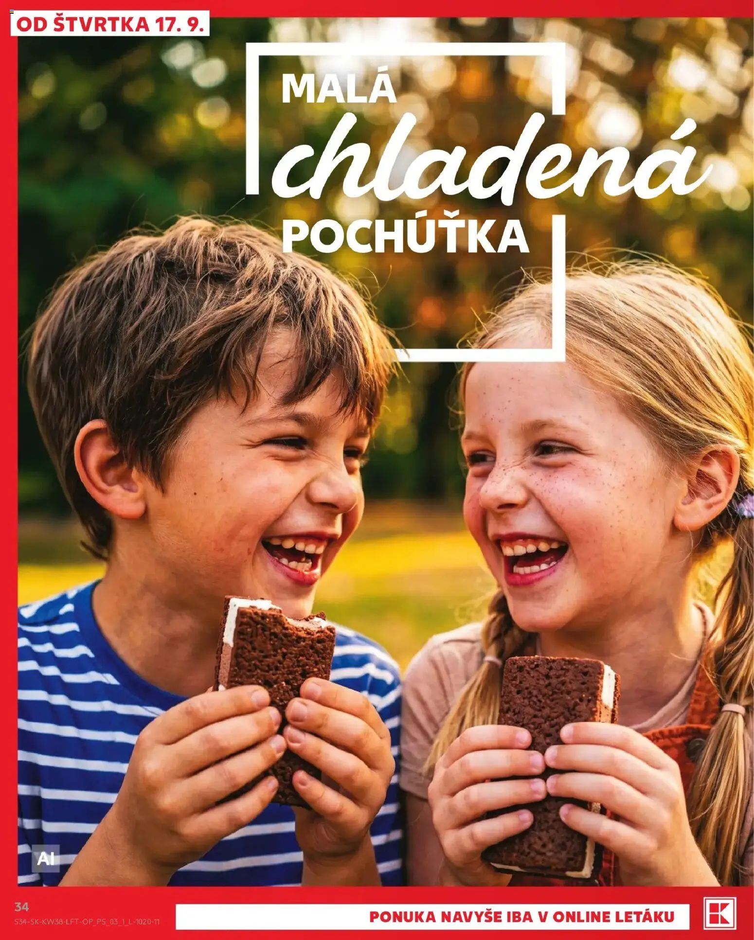 Nové Kaufland akcie – leták je platný od 17.09.2026 | Strana: 34