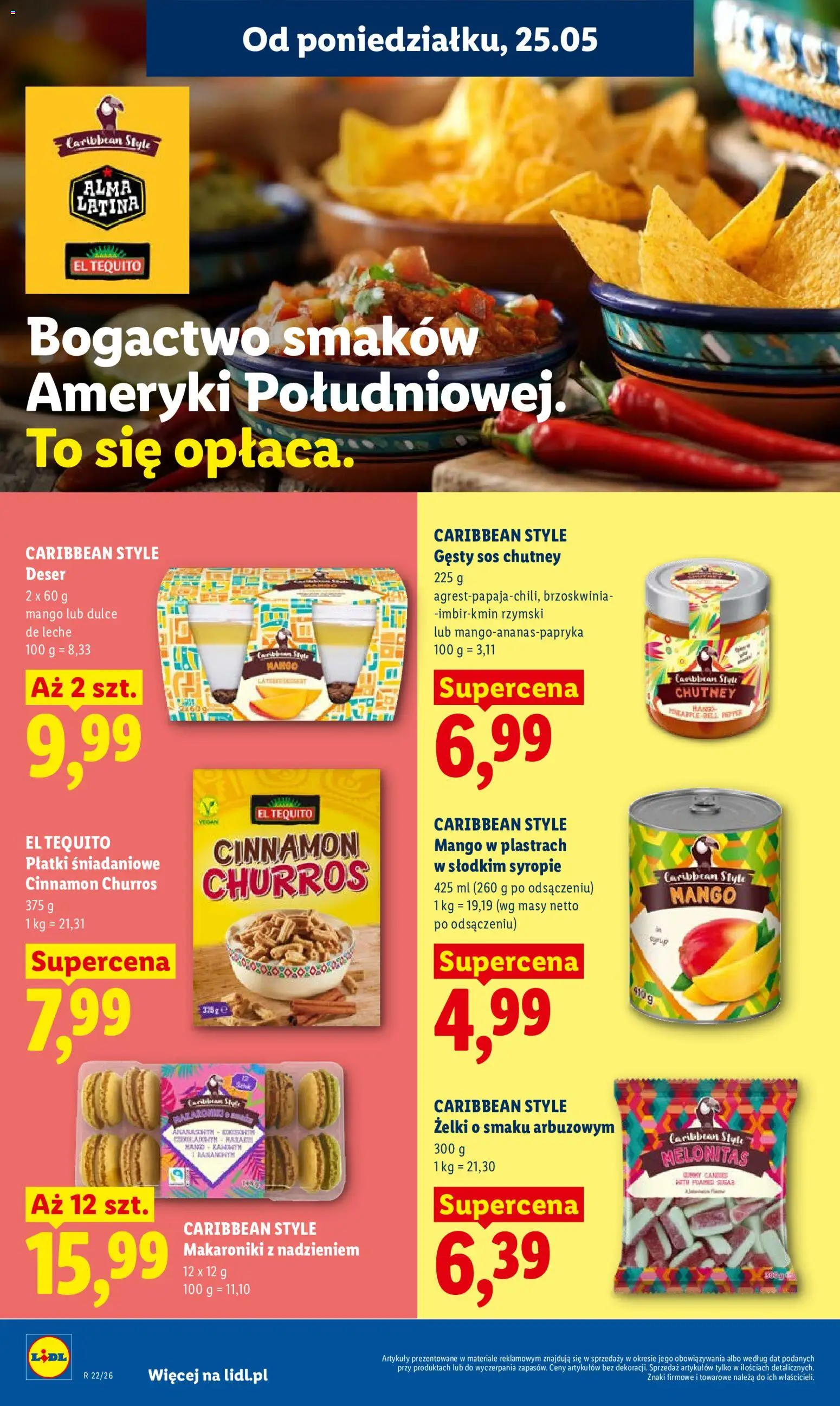 Lidl gazetka od 25.05.2026 | Strona: 58 | Produkty: Brzoskwinia, Płatki śniadaniowe, Żelki, Sos