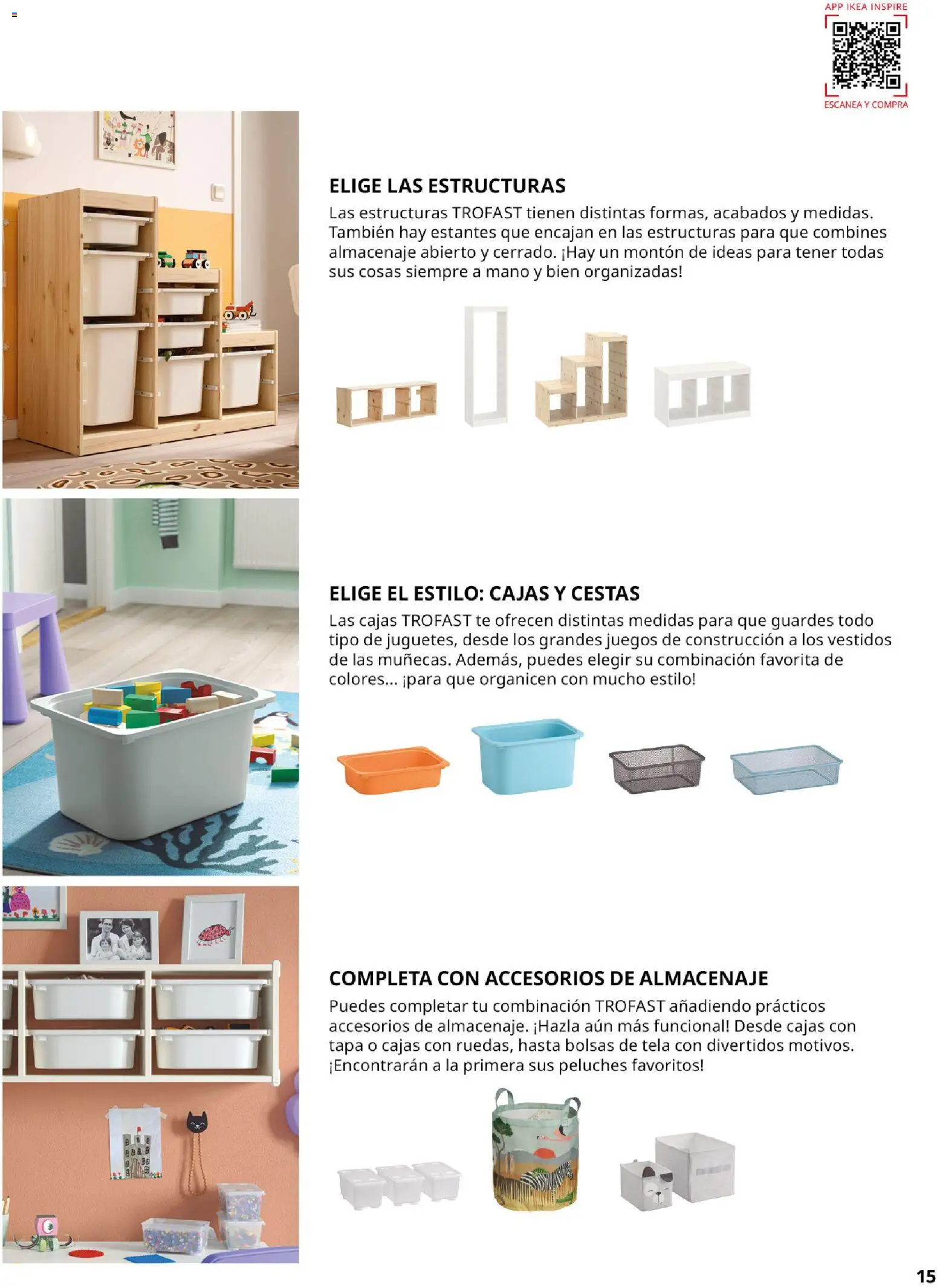 Catálogo IKEA Almacenaje infantil │ válido desde el 01/02/2026 | Página: 15 | Productos: Té, Peluches, Almacenaje
