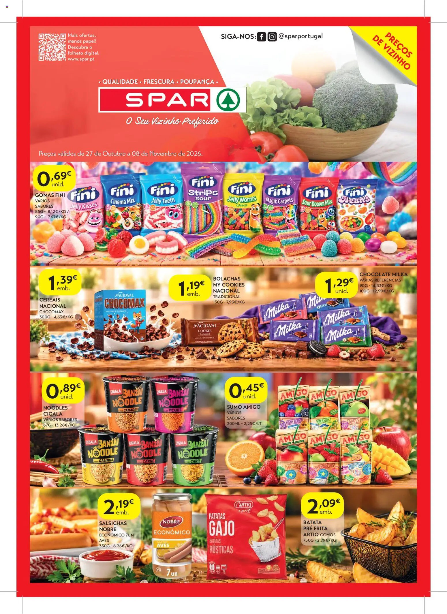 Spar folheto │ válido de 27/10/2026 | Página: 1