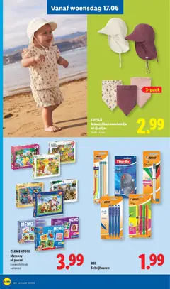 CLEMENTONI Memory of puzzel, In verschillende varianten - Voorbeeld van een folder van Lidl, geldig van 15.06.2026 | Pagina: 33