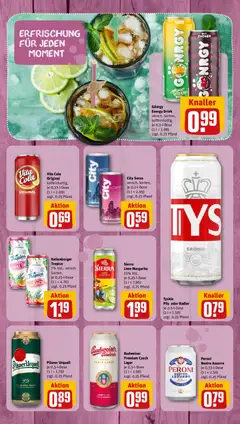 Vita Cola Original, Original koffeinhaltig, je 0,33-l-Dose (1 l = 2.09) zzgl. 0.25 Pfand ab 15.06.2026 gültig | Seite: 9