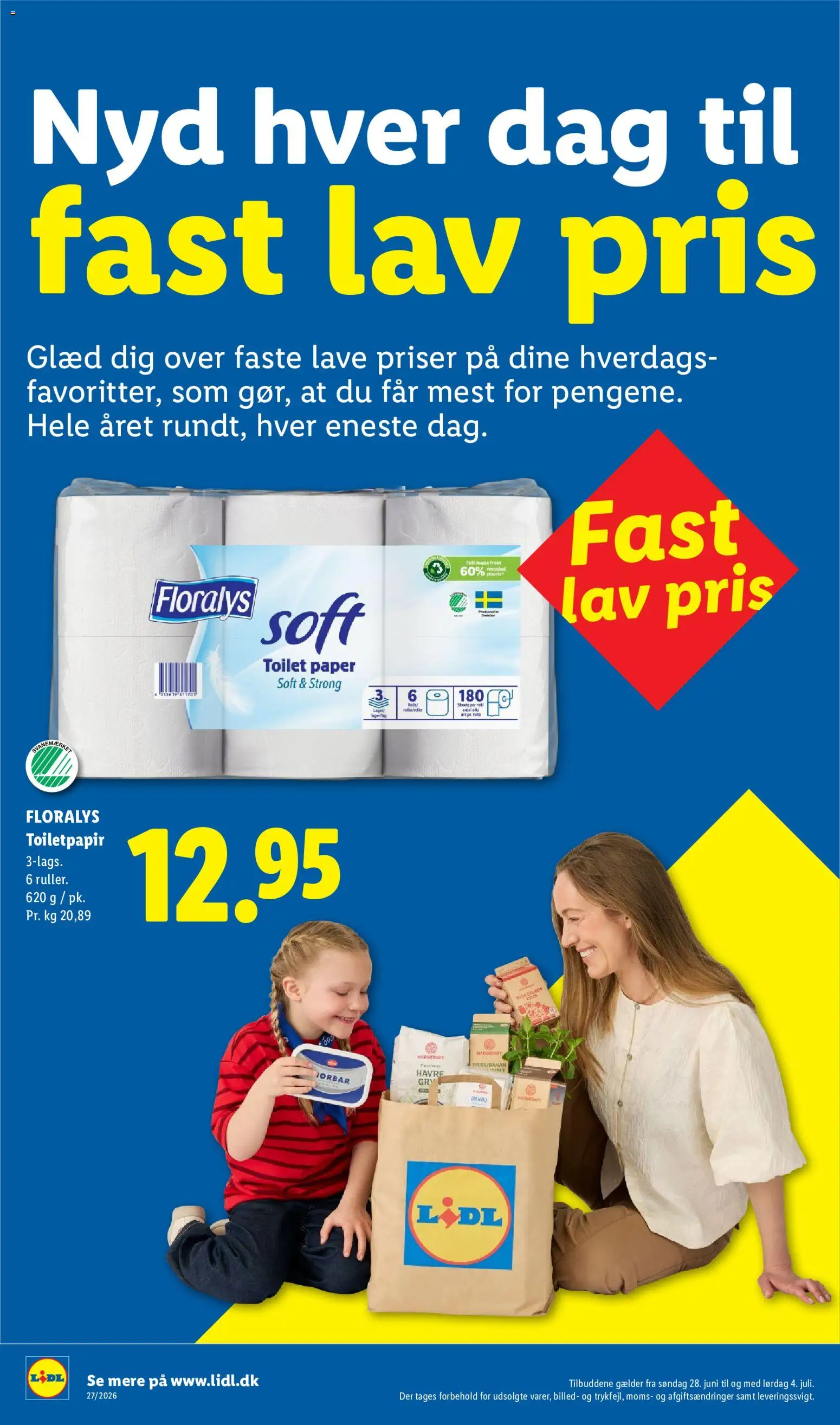 Lidl tilbudsavis – gyldig fra 28/06/2026 | Side: 16 | Produkter: Toilet, Søm