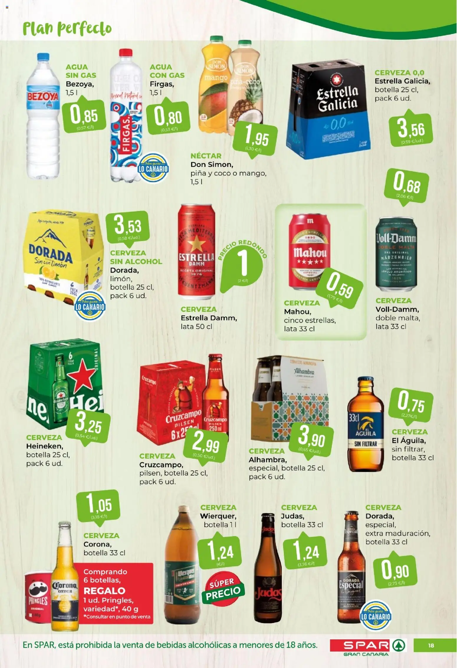 Spar folleto │ válido desde el 07/08/2026 | Página: 18