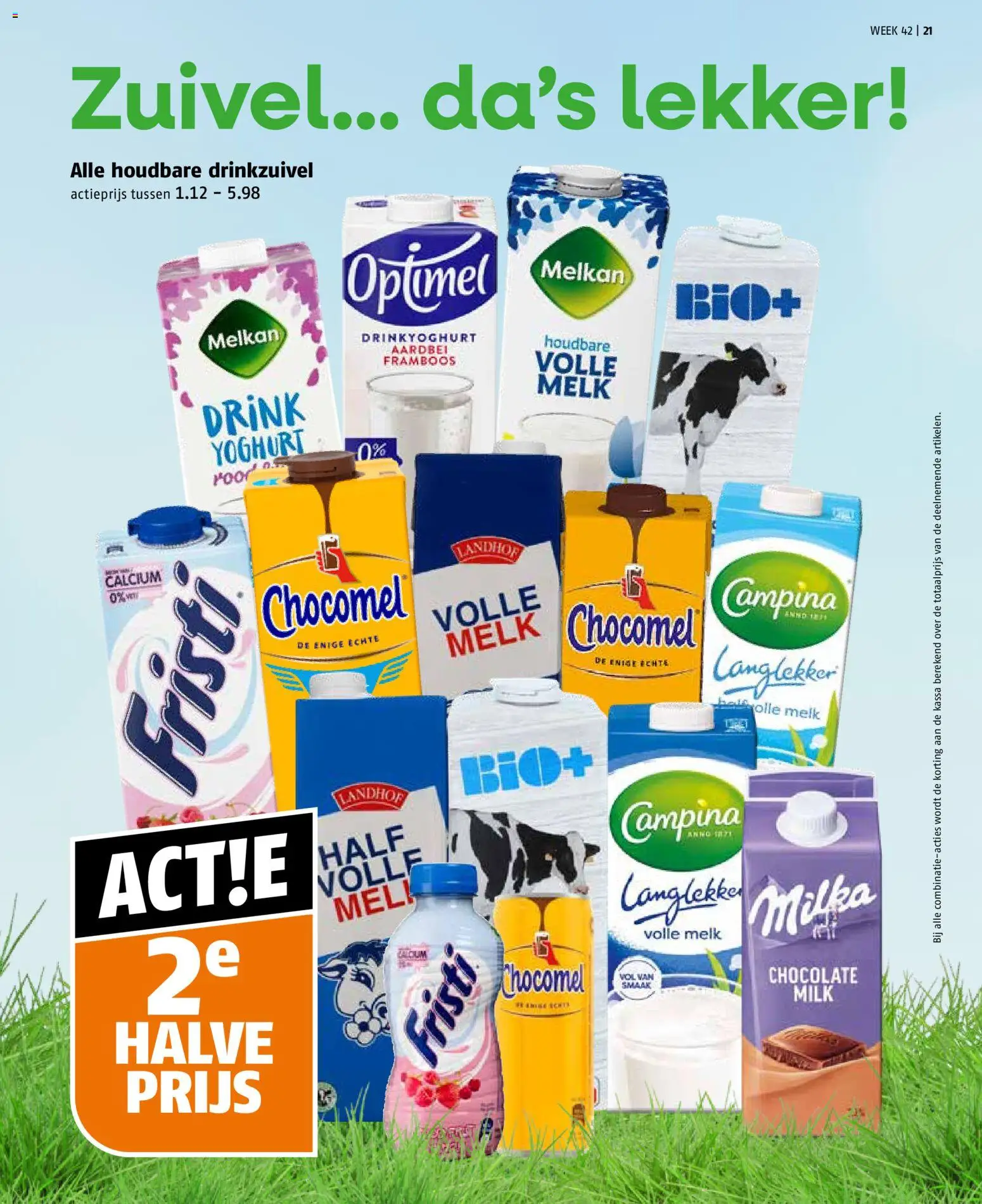{H1} | Pagina: 21 | Producten: Zuivel, Melk, Yoghurt, Aardbei