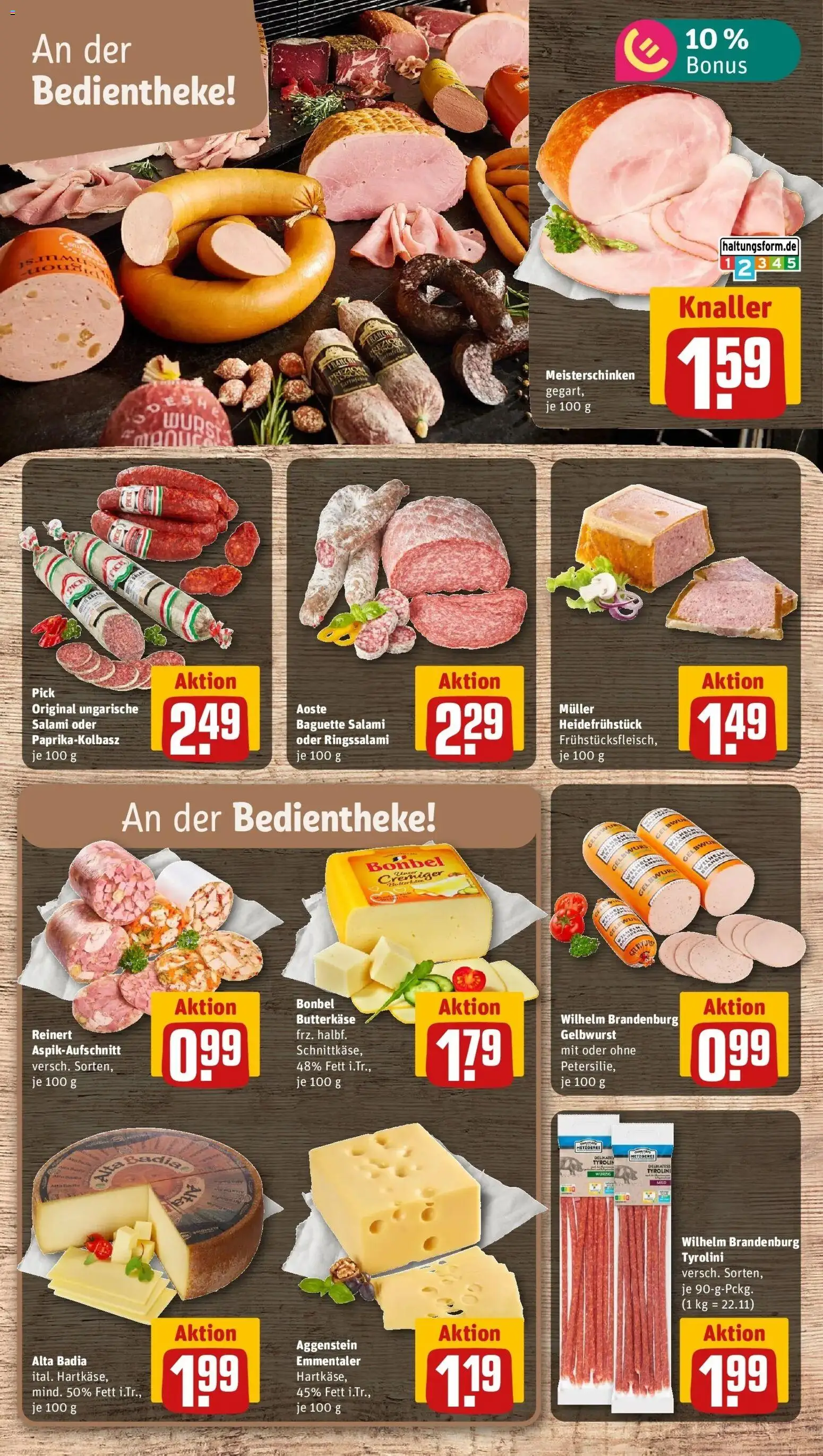 REWE Prospekt ab 12.10.2026 zum Blättern » Angebote | Seite: 8 | Produkte: Baguette, Wurst, Salami