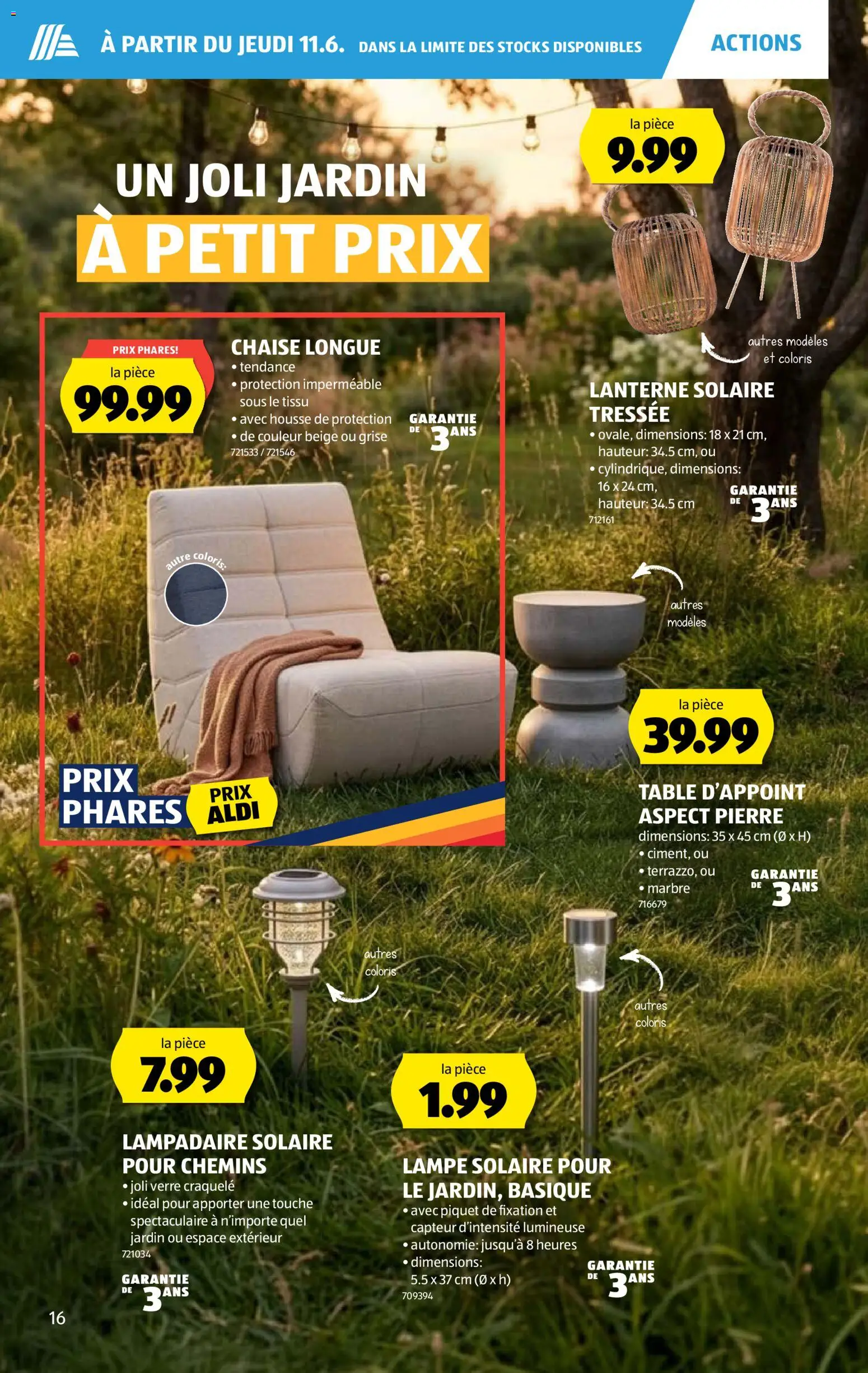 Aldi aktionen FR – gültig ab 11.06.2026 | Seite: 18 | Produkte: Lampe