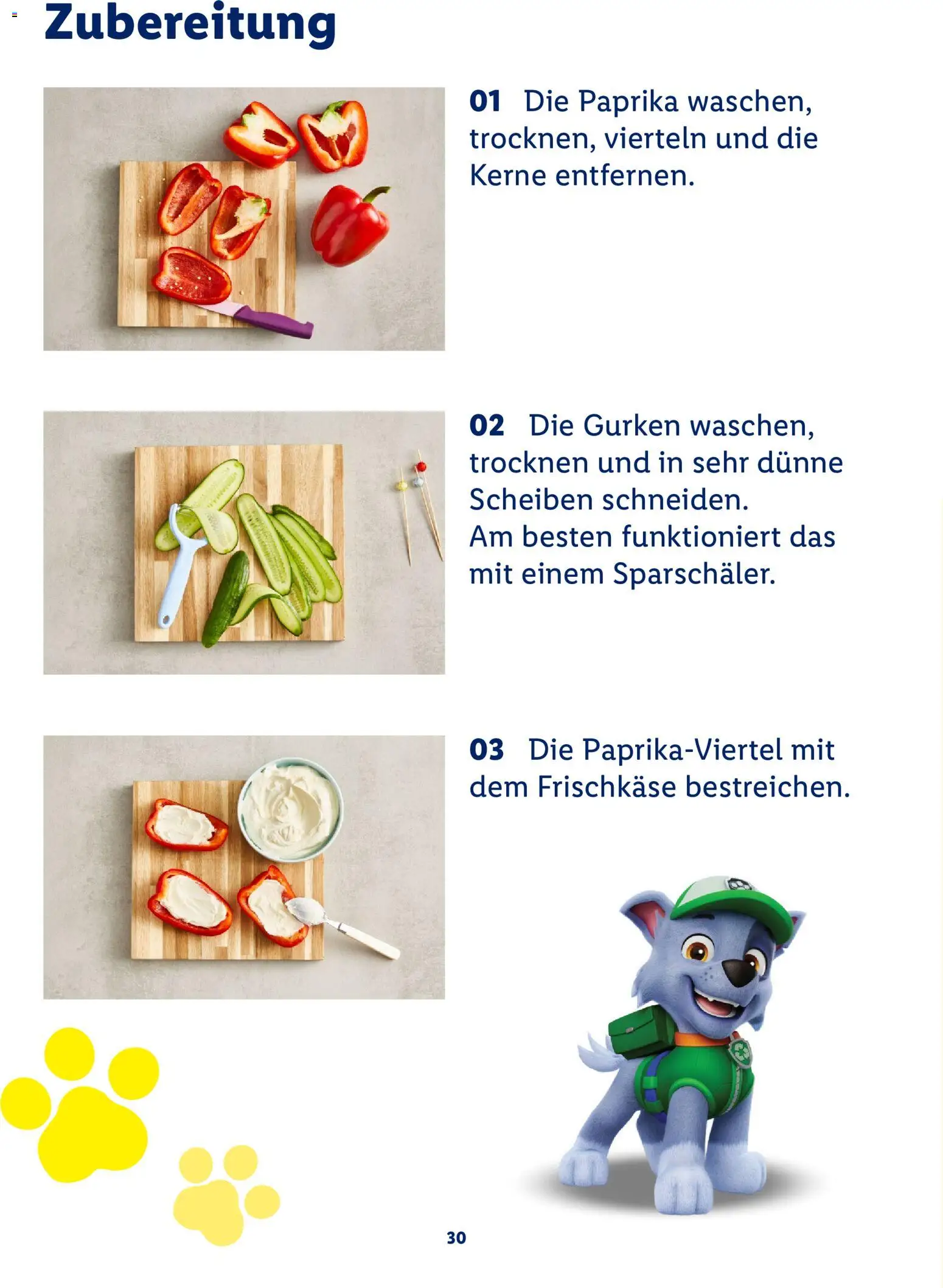 Lidl Německo leták - Paw Patrol od 20.07.2026 | Strana: 30 | Produkty: Paprika