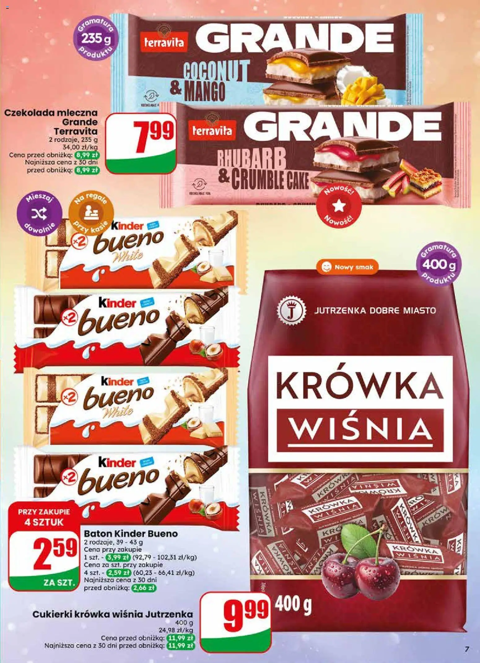 Dino gazetka od 13.05.2026 | Strona: 7 | Produkty: Mango, Czekolada mleczna, Czekolada, Cukierki