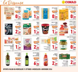 Anteprima del volantino CRACKERS DORIA, CRACKERS DORIA vari tipi e grammature un esempio: semplicissimi al mais e semi di quinoa 245 g valido a partire dal 21/10/2026 | Pagina: 14