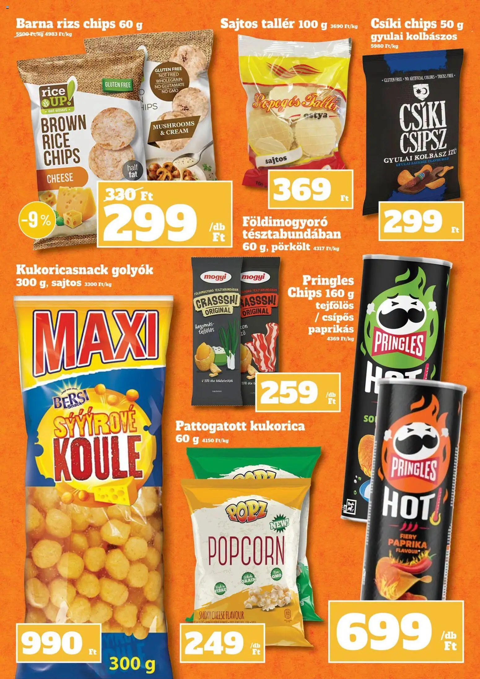 Family Diszkont akciós ujság - amely érvényes a következő dátumtól: 2026.08.27. | Oldal: 15 | Termékek: Sajtos tallér, Kolbász, Paprika, Pattogatott kukorica