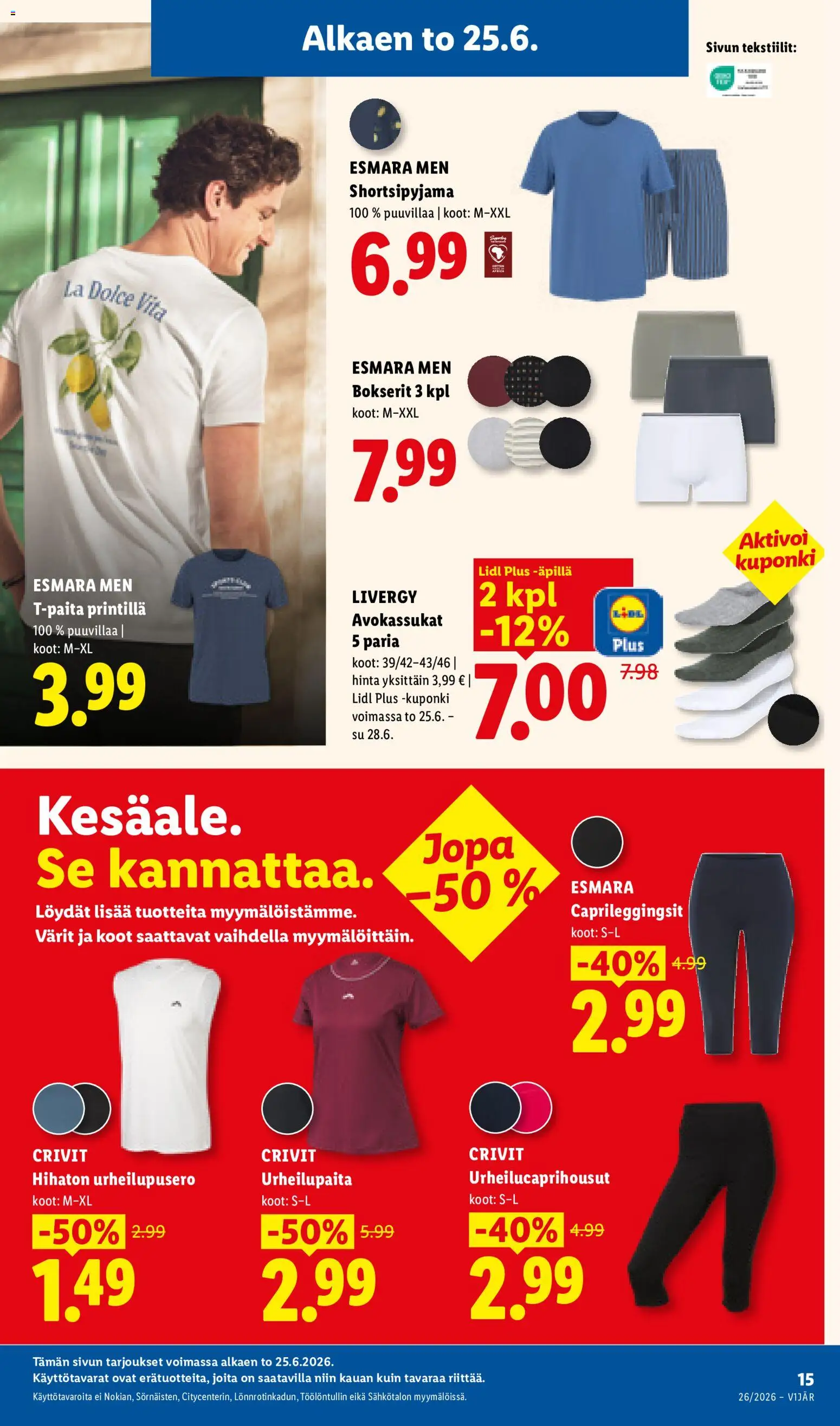 Lidl tarjoukset - Helsinki – voimassa 25/06/2026 alkaen | Sivu: 21