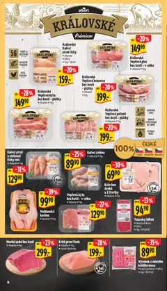 Náhled letáku Vodňanská kachna, chlazená • 1 kg od 09.09.2026 | Strana: 12 | Produkty: Hovězí, Vepřová pečeně, Tatarský biftek, Krkovice bez kosti