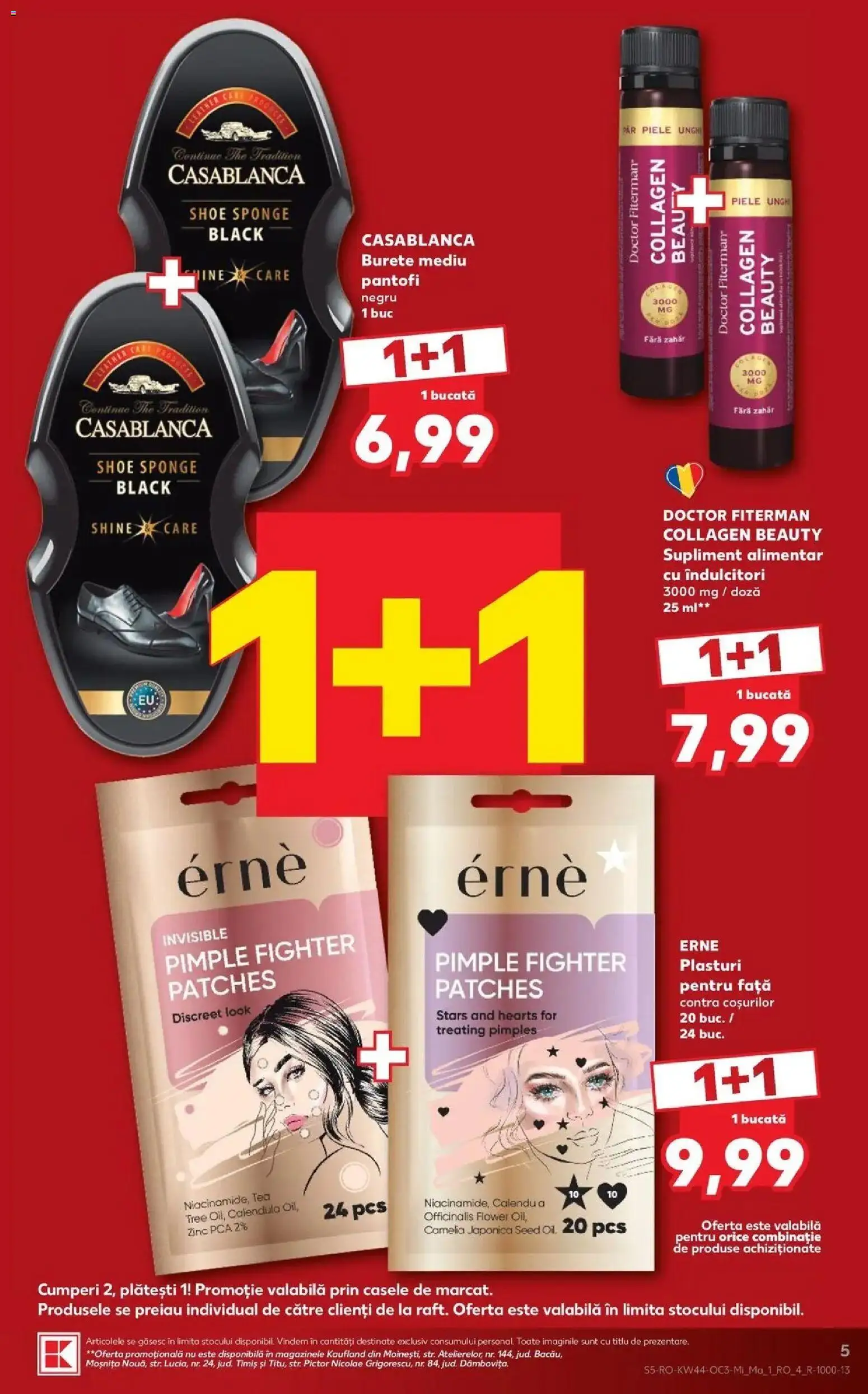 Kaufland Focșani 28.10.2026 - Revista si Oferta | Pagină: 5 | Produse: Casablanca, Pantofi, Zahăr, Black