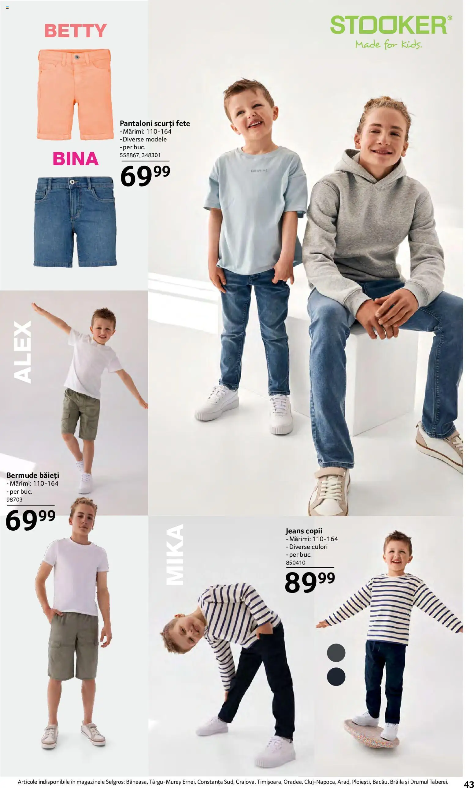 Noul catalog Selgros – valabil de la 15.05.2026 | Pagină: 43 | Produse: Pantaloni, Pantaloni scurți