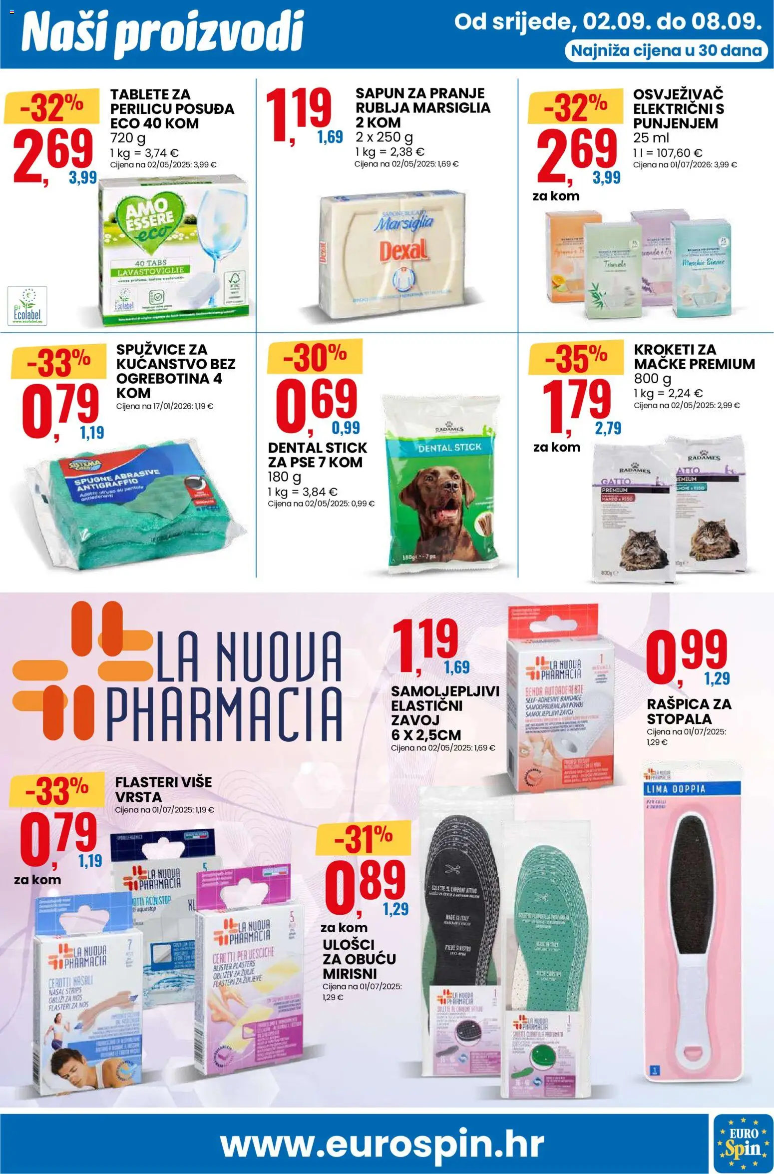 Eurospin katalog | vrijedi od 02.09.2026 | Stranica: 7