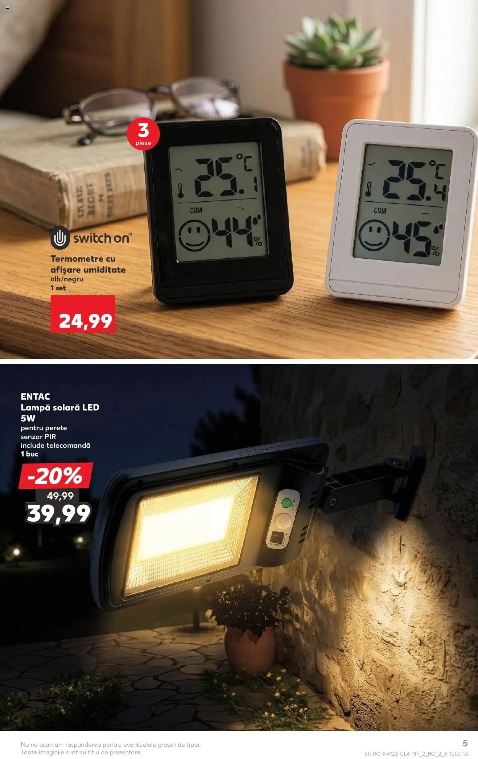 Noul catalog Kaufland – valabil de la 03.06.2026 | Pagină: 5 | Produse: Babak, Lampă