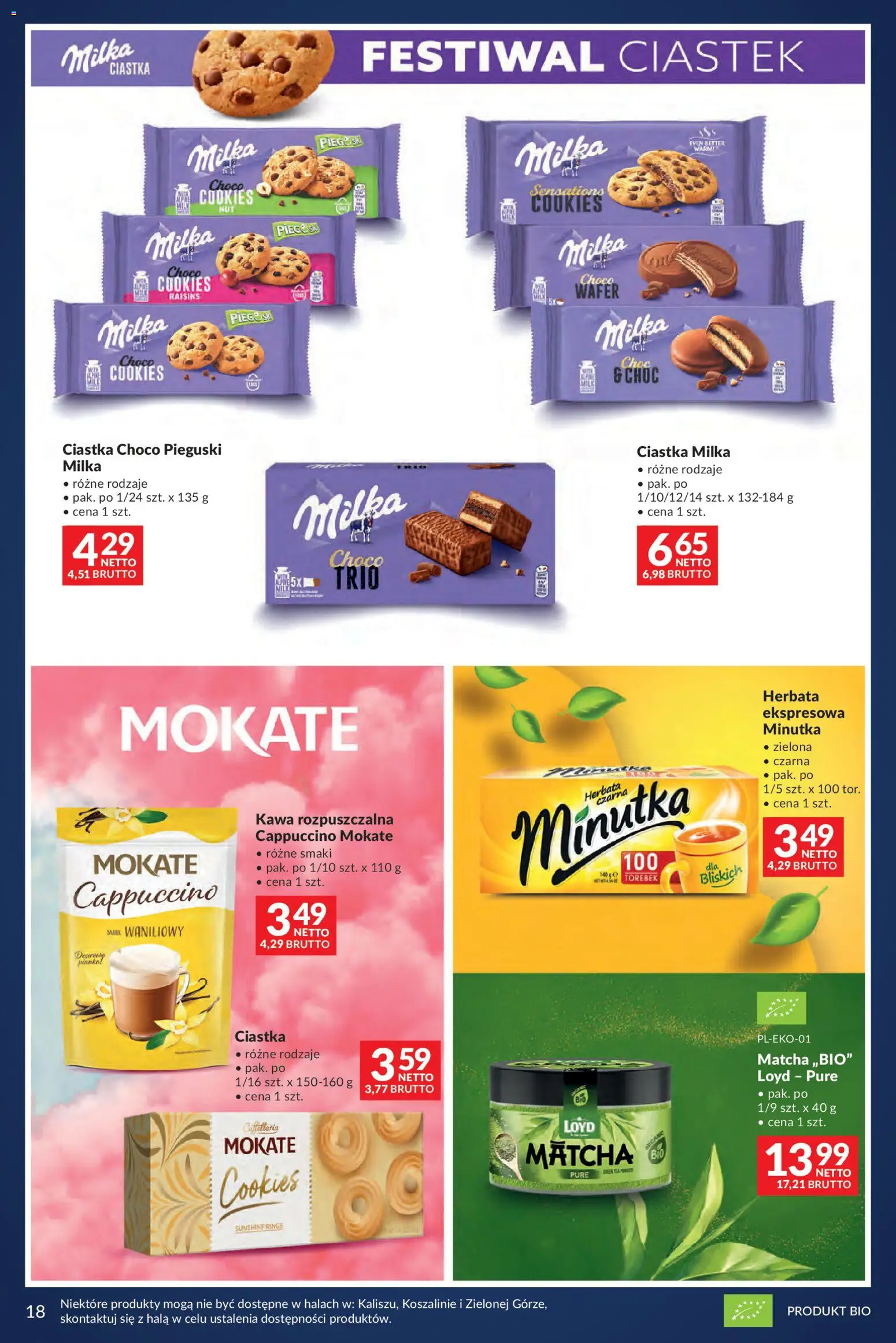 Makro gazetka - Lato pełne inspiracji od 04.08.2026 | Strona: 9 | Produkty: Milka, Kawa, Herbata, Ciastka
