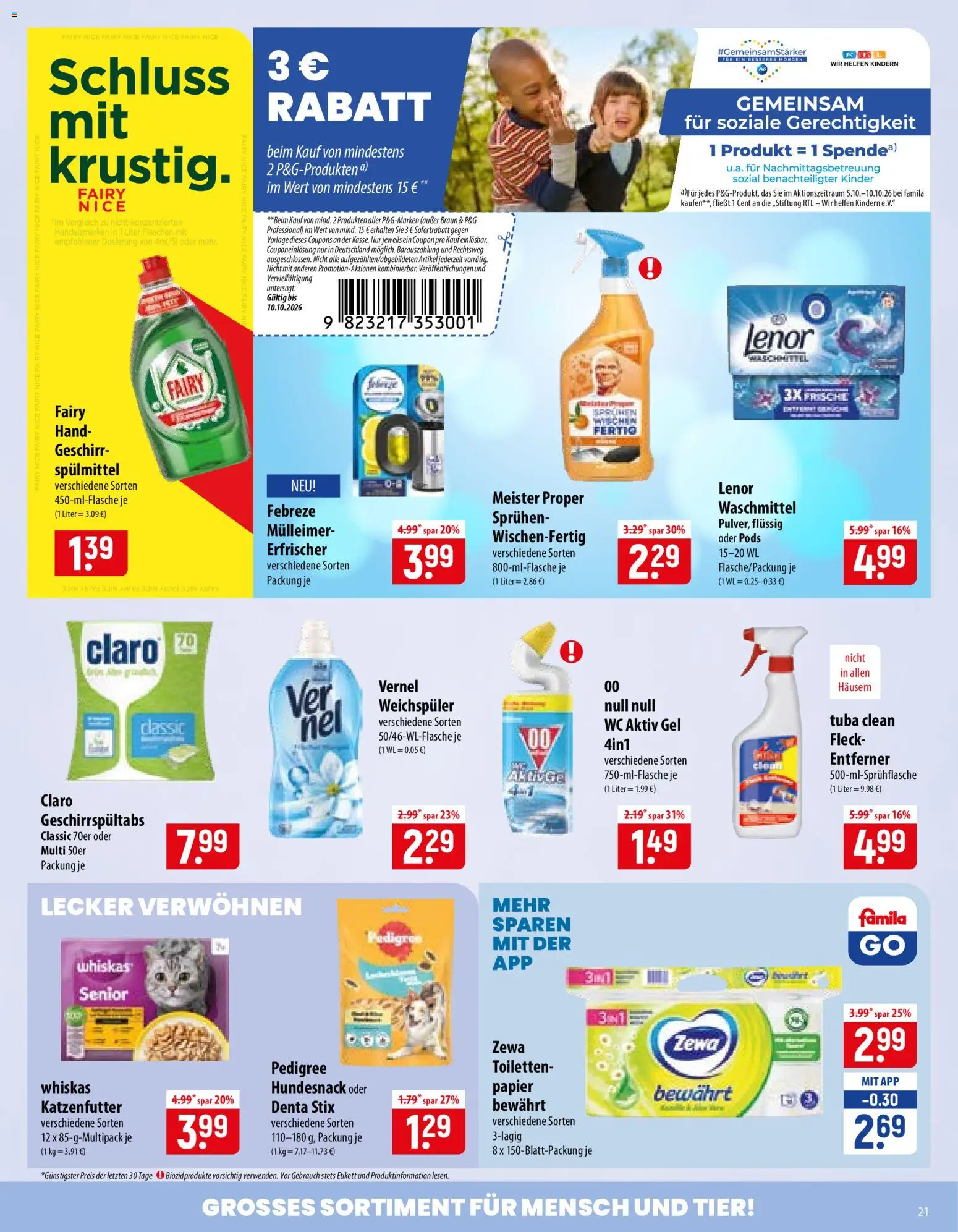 Famila Prospekt – gültig ab 05.10.2026 | Seite: 21