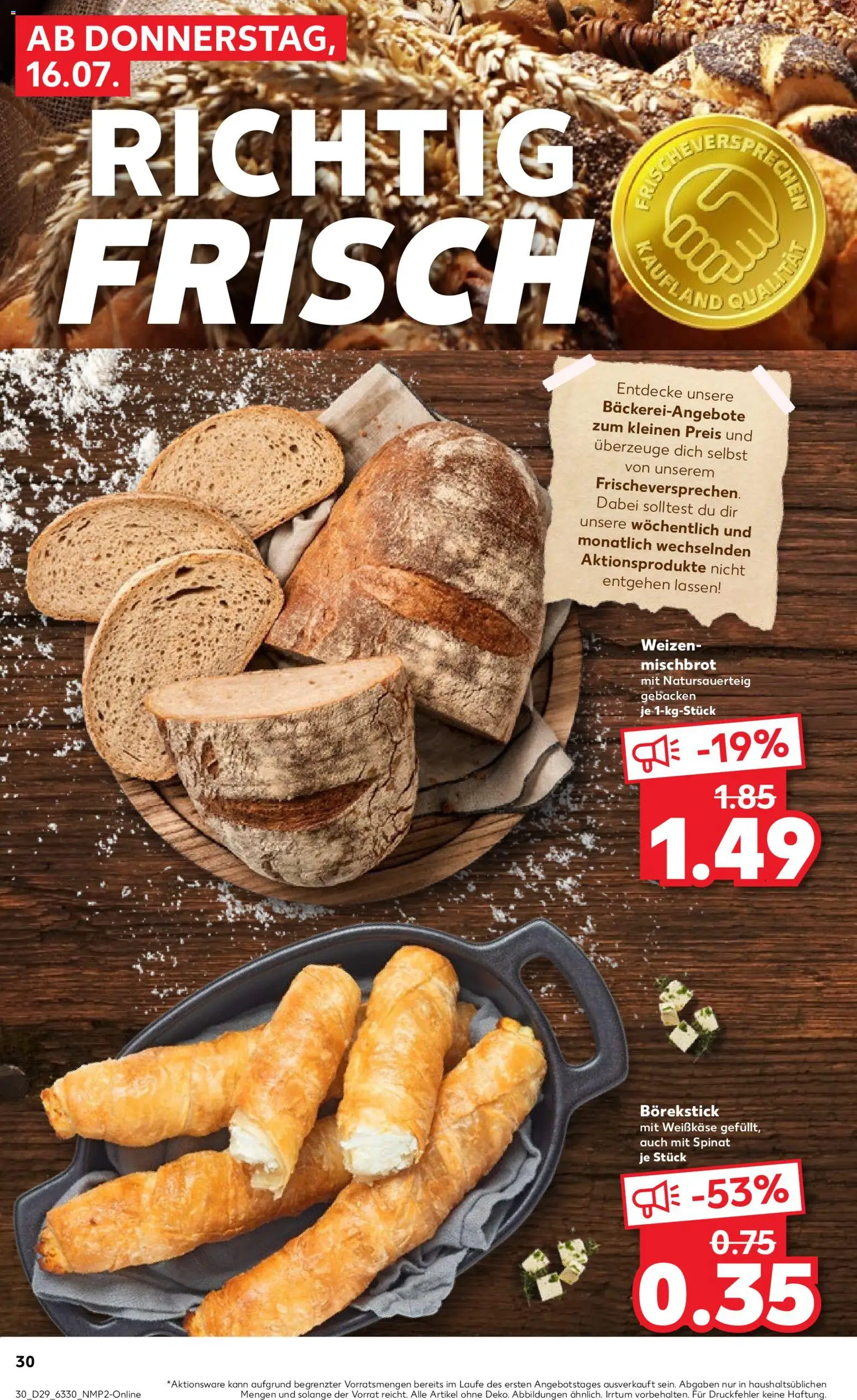 Kaufland Prospekt Hamburg – gültig ab 16.07.2026 | Seite: 30