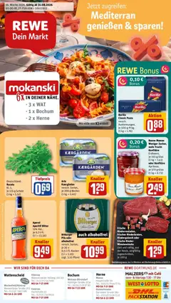 Rewe Prospekt Bochum ab 31.08.2026 gültig